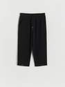 Reserved - Black Loose Trousers