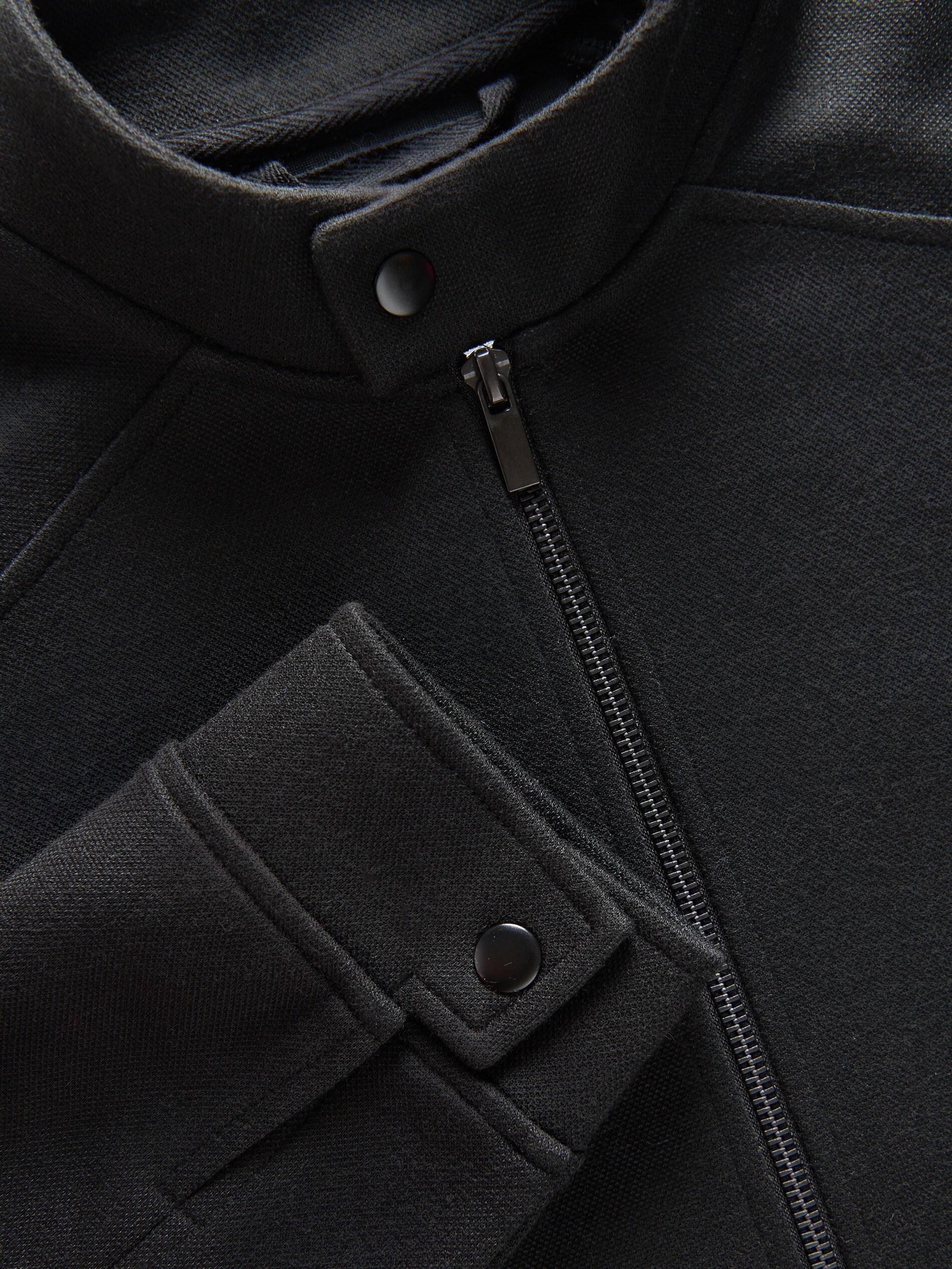 Black Biker Jacket, , large image number 1