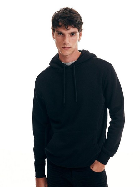 Reserved - Black Pouch Pocket Hoodie