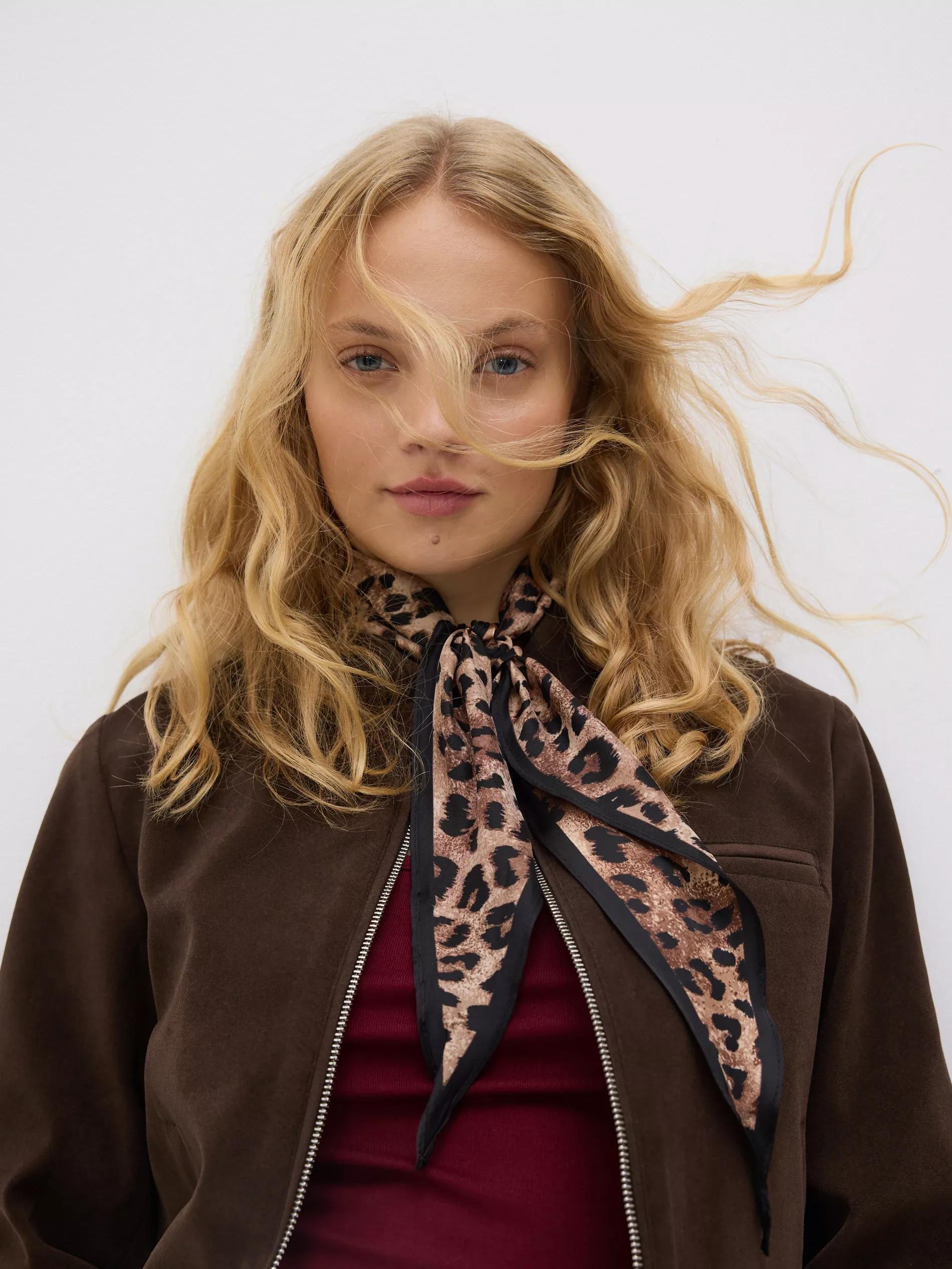 MULTICOLOR Patterned neckerchief, Multicolor, medium