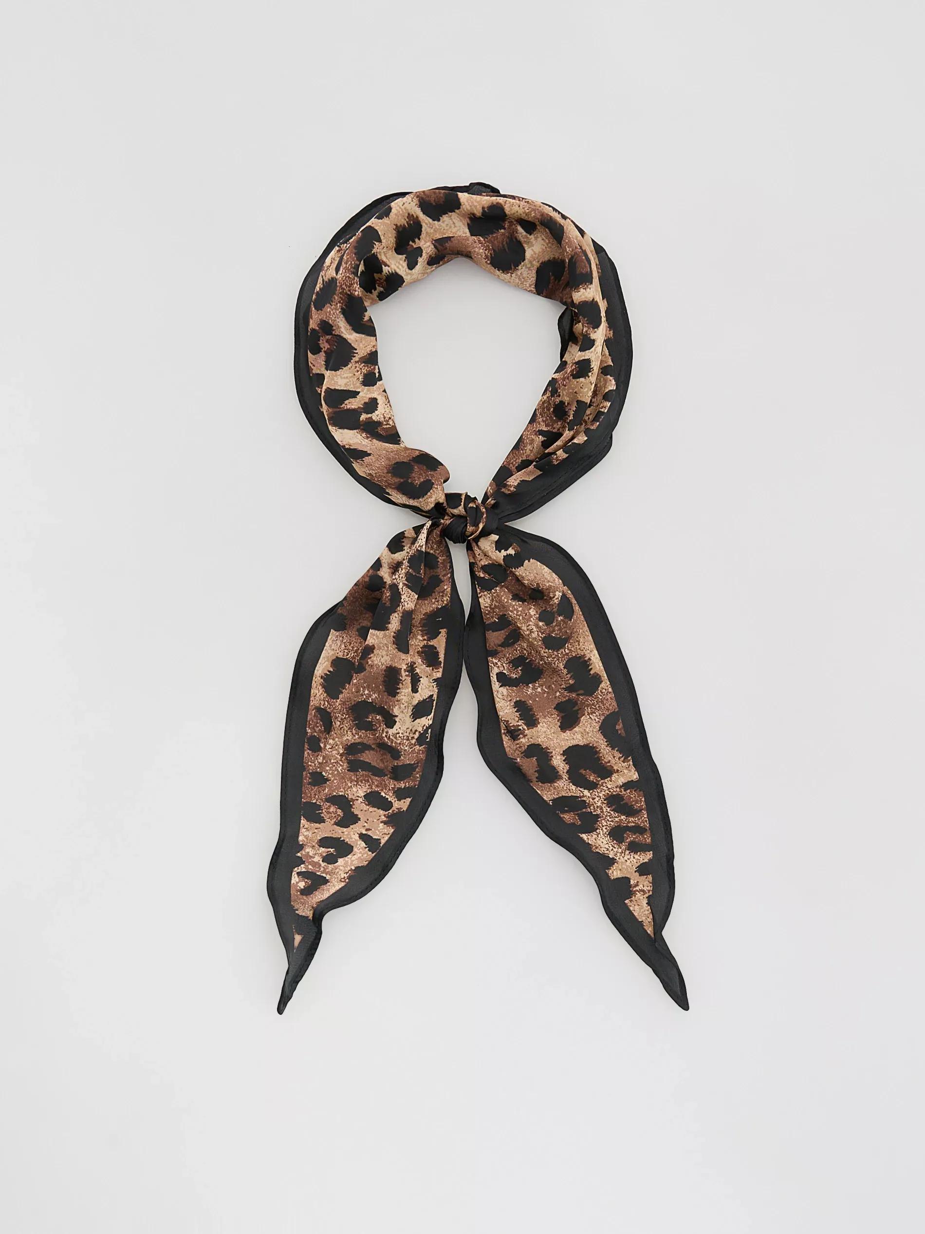 Multicolour Patterned Neckerchief, Multicolor, large image number 2