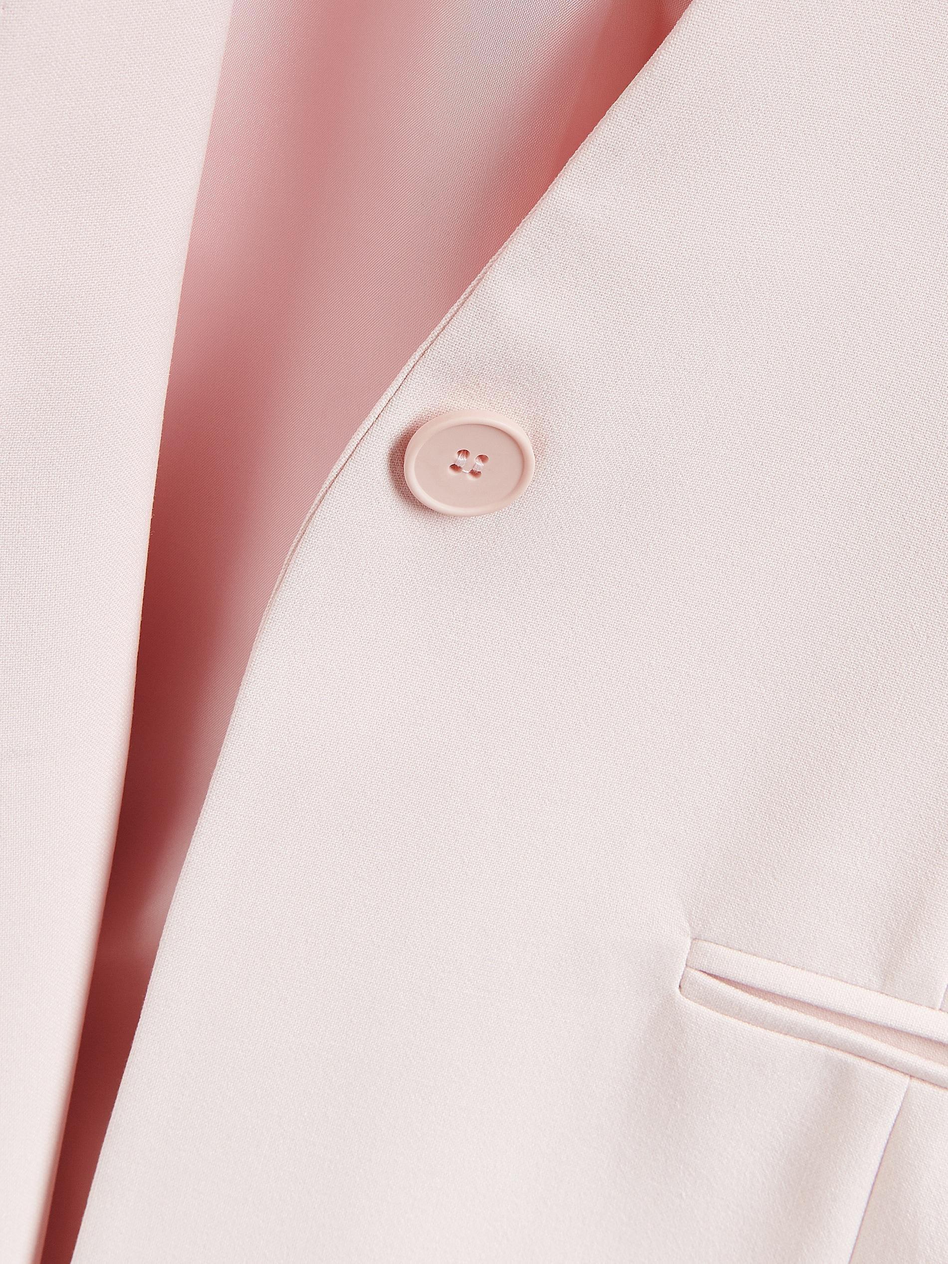 Pink Single-Breasted Blazer, Pink, large image number 5