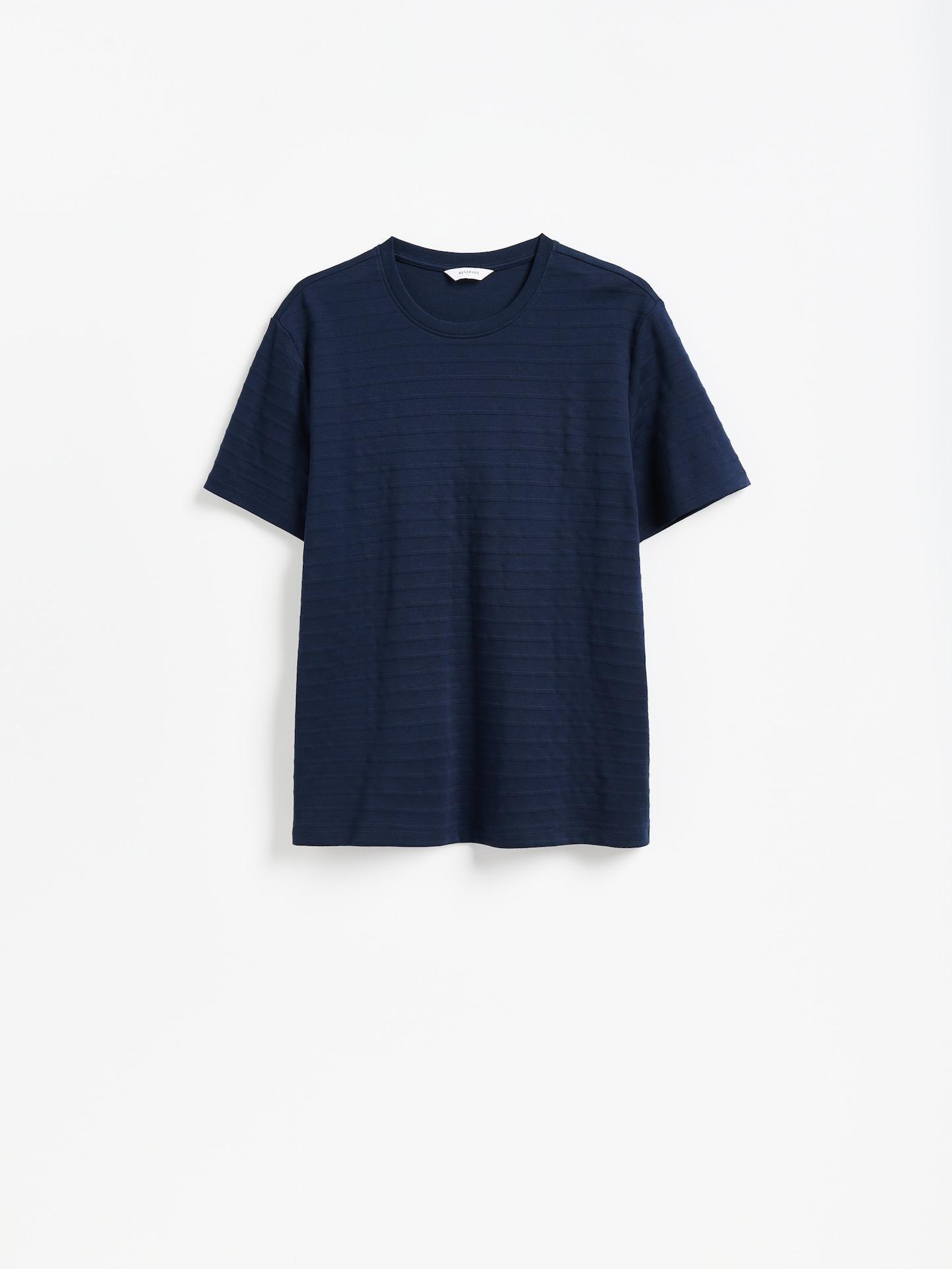 Navy Regular Fit Cotton T-Shirt, Navy, large image number 3