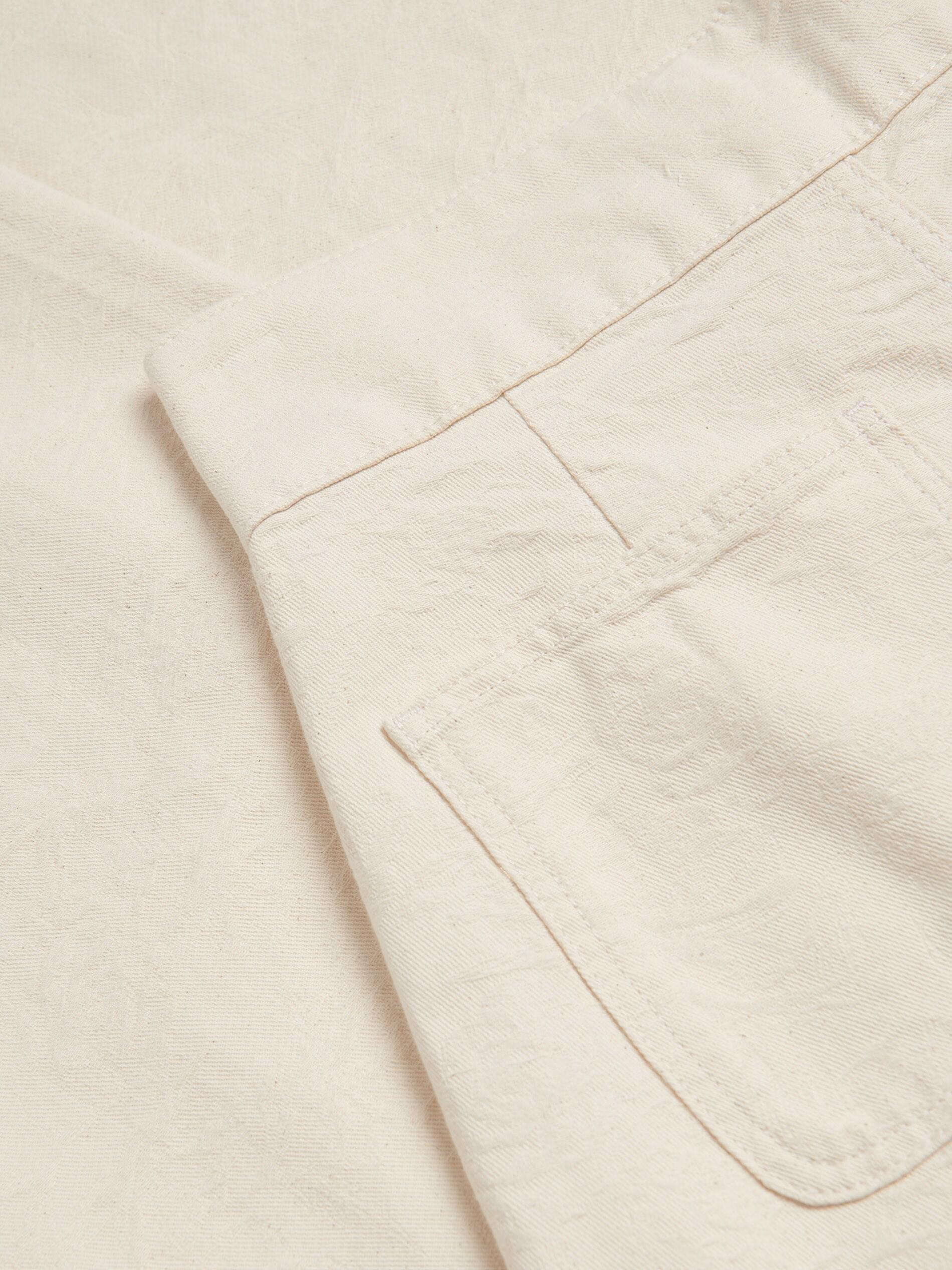 Beige Jeans Wide Leg Jeans, Ivory, large image number 2