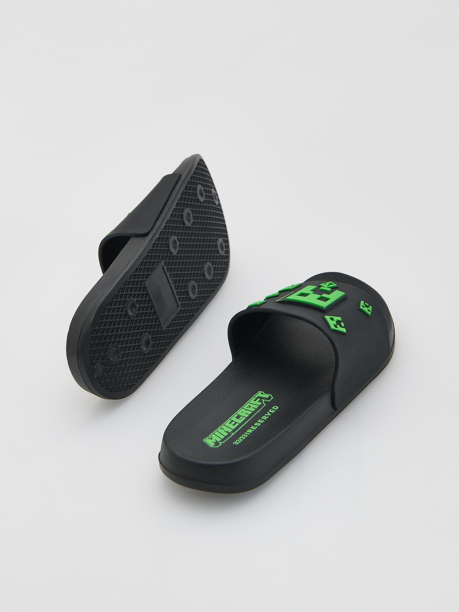 Black Minecraft Sliders, Black, large image number 2