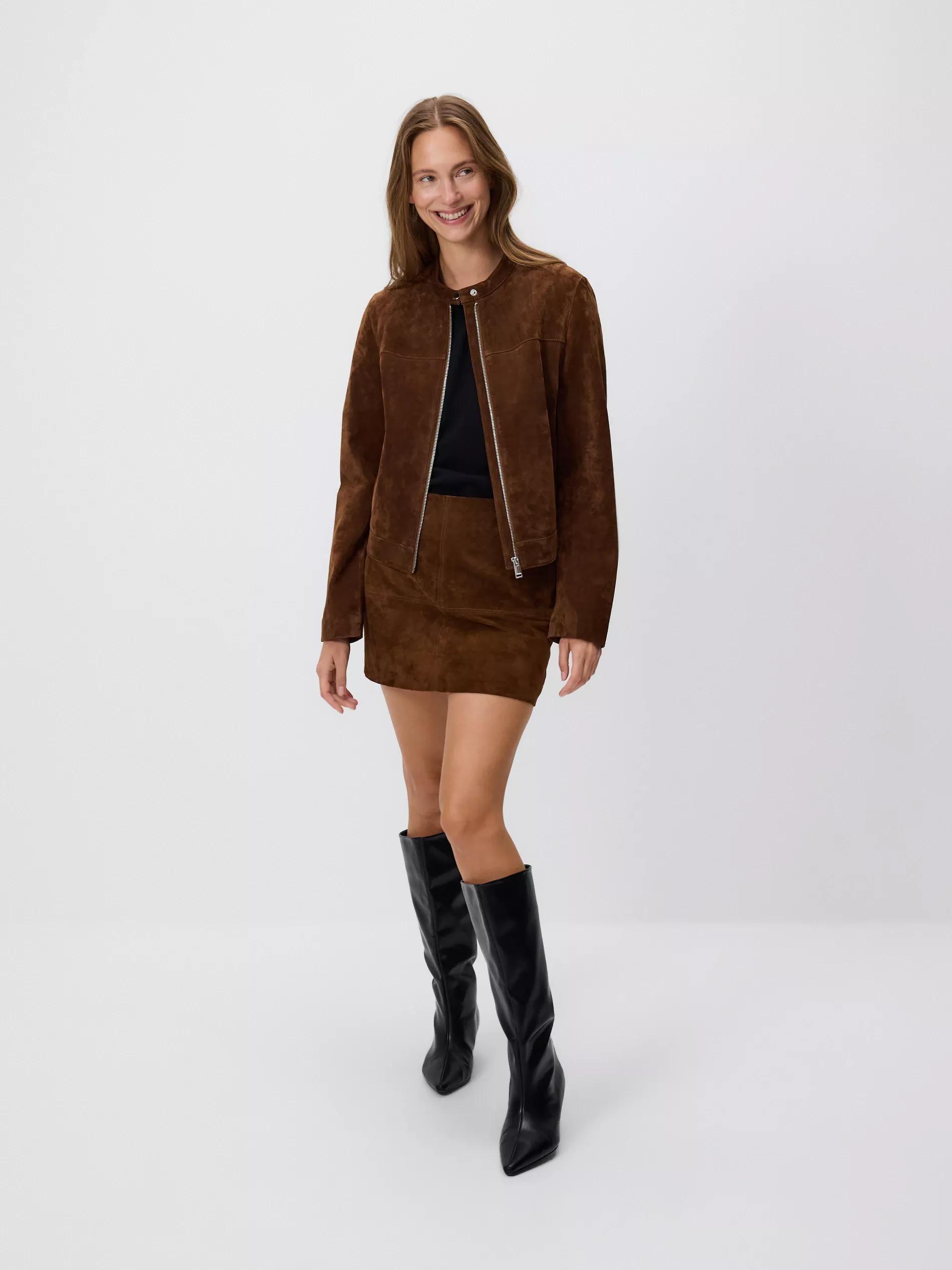 Black T-Shirt With Puff Sleeves, Black, large image number 2