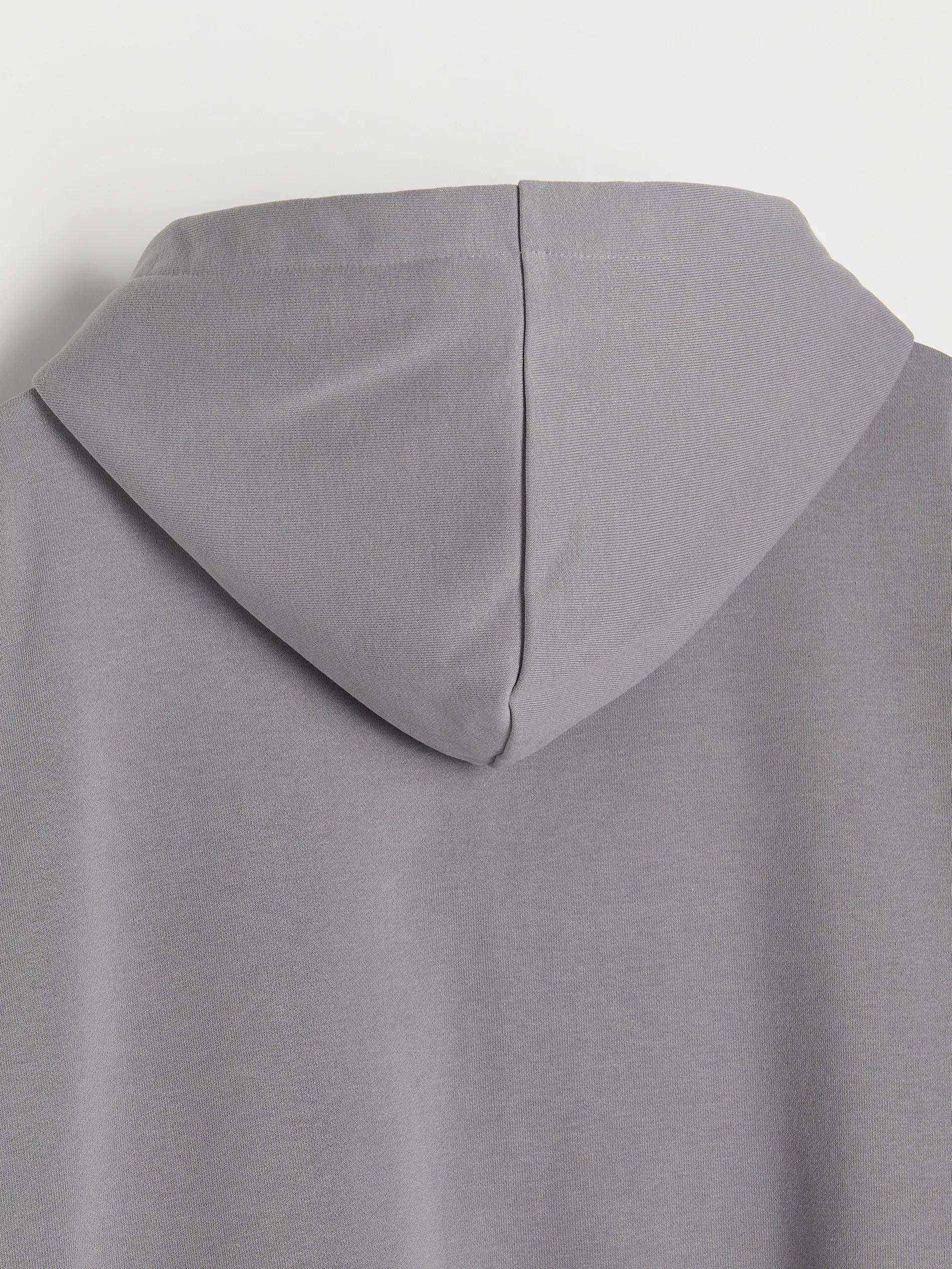 Grey Sports Blouse With Embroidery, , large image number 4