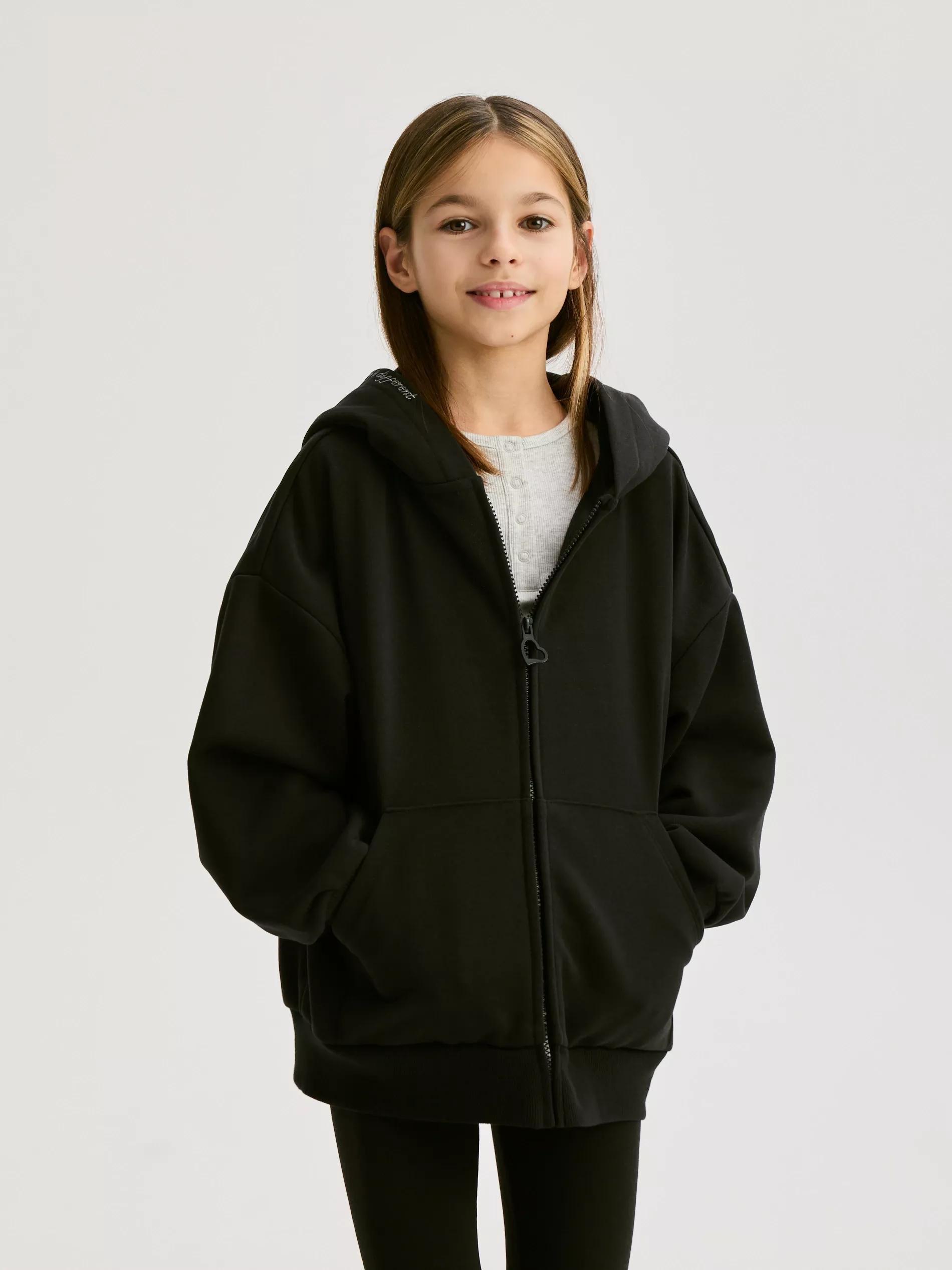 Black Sports Blouse With Embroidery, , large image number 5