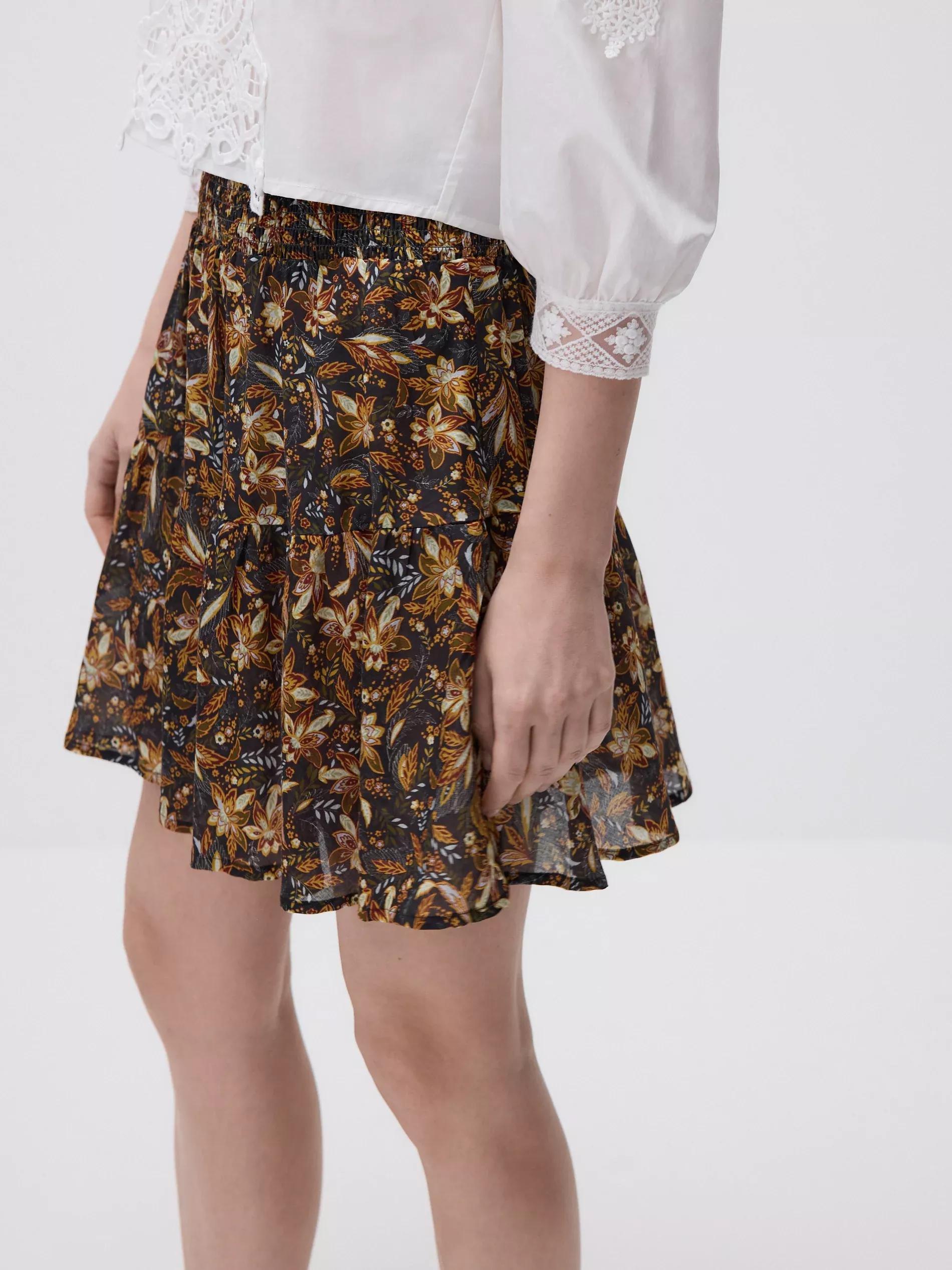Multicolour Flared Skirt, , large image number 2