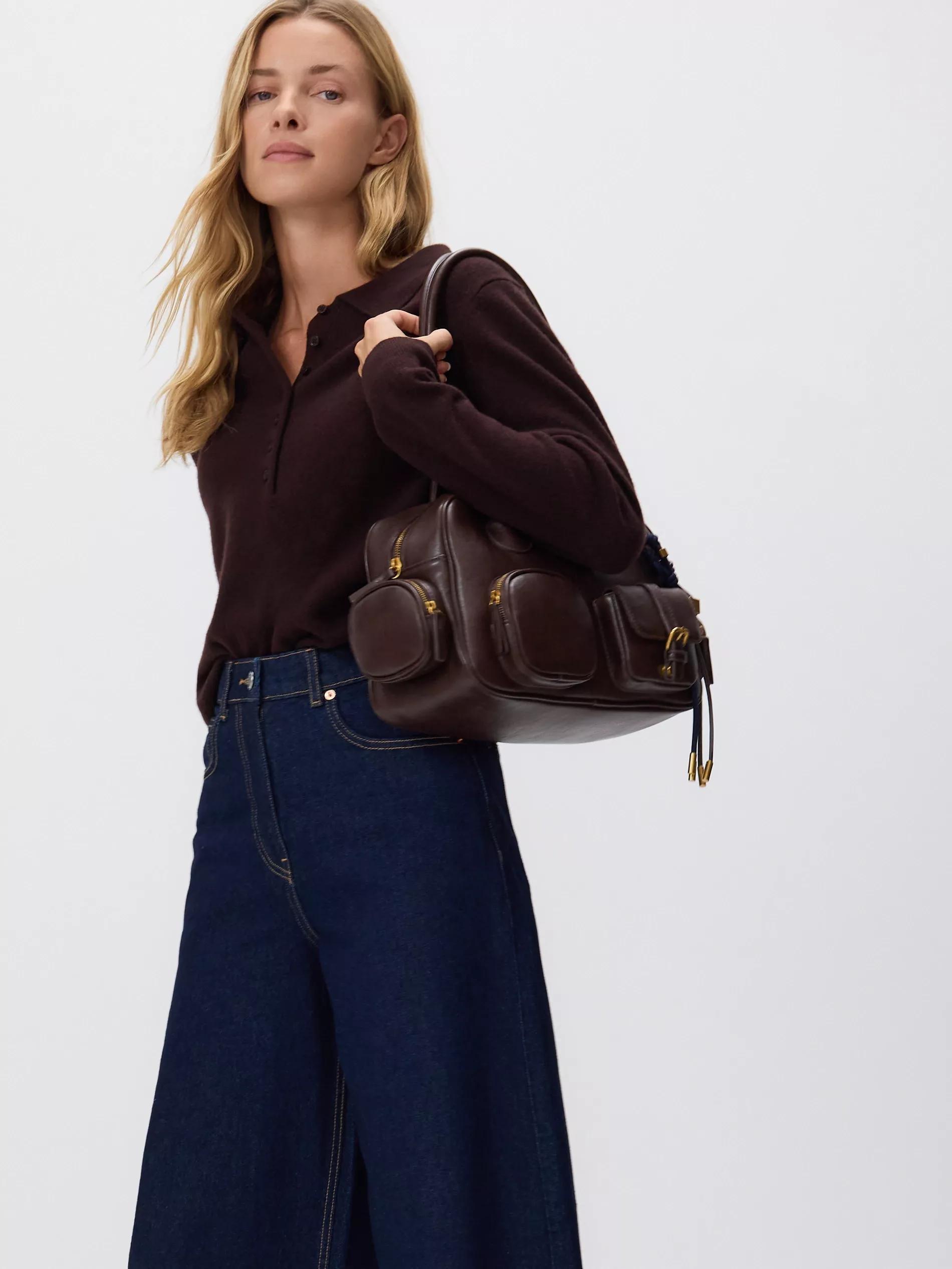 Navy Balloon Fit Jeans, Navy, large image number 3