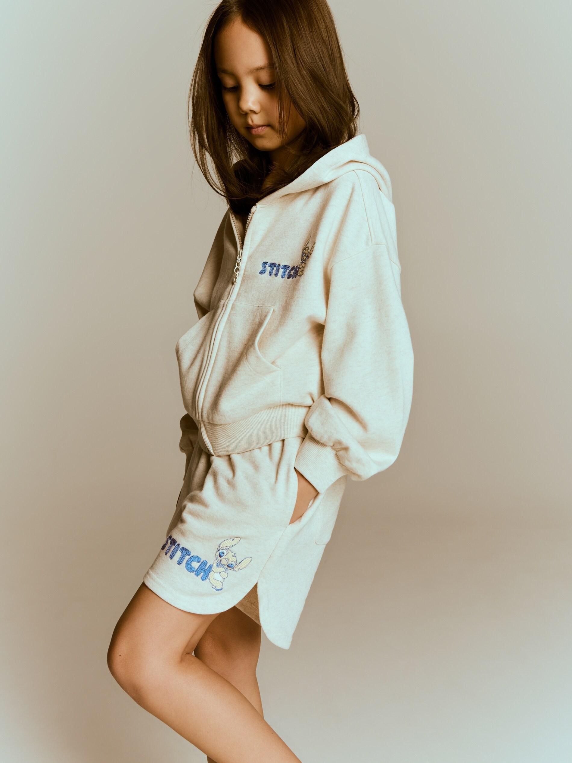 BEIGE Lilo & Stitch shorts, Beige, large image number 2