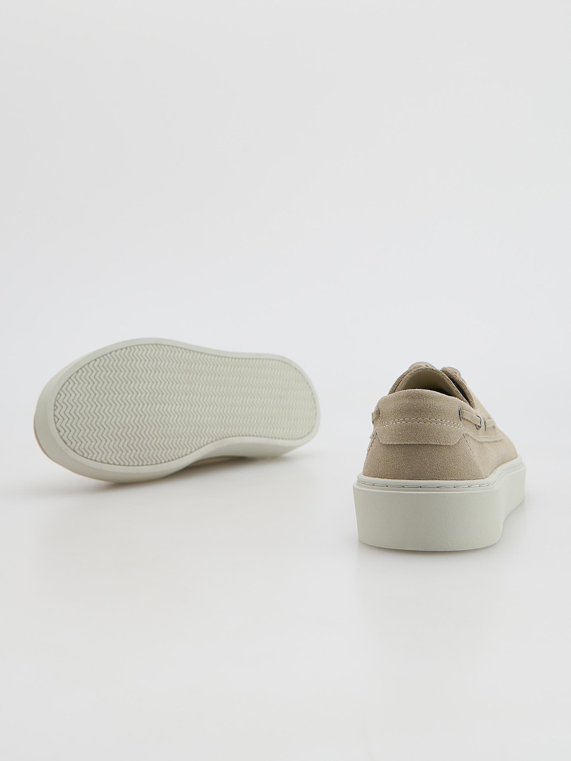 Beige Suede Shoes, Beige, large image number 3