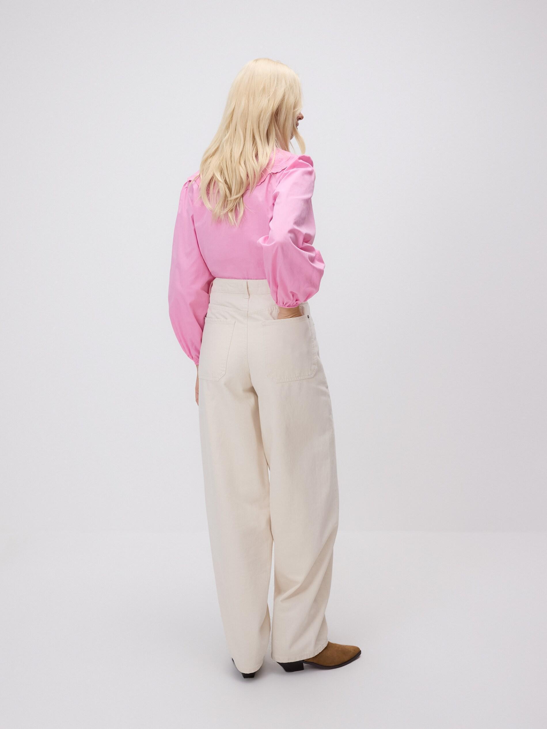 Cream Jeans Balloon Jeans, Ivory, large image number 2