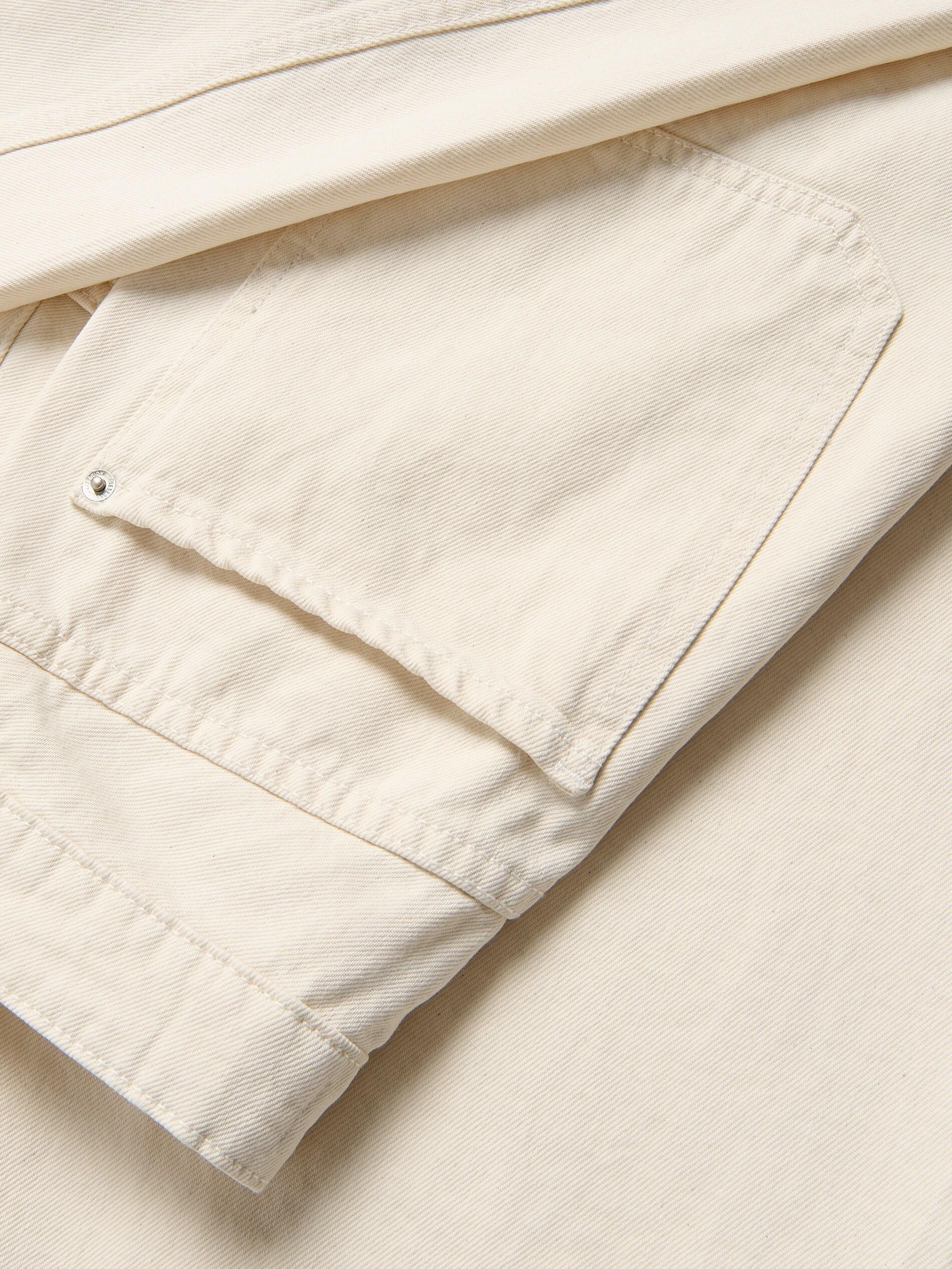 Cream Jeans Balloon Jeans, Ivory, large image number 4