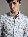 Reserved - White Patterned Slim Fit Shirt
