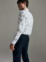 Reserved - White Patterned Slim Fit Shirt