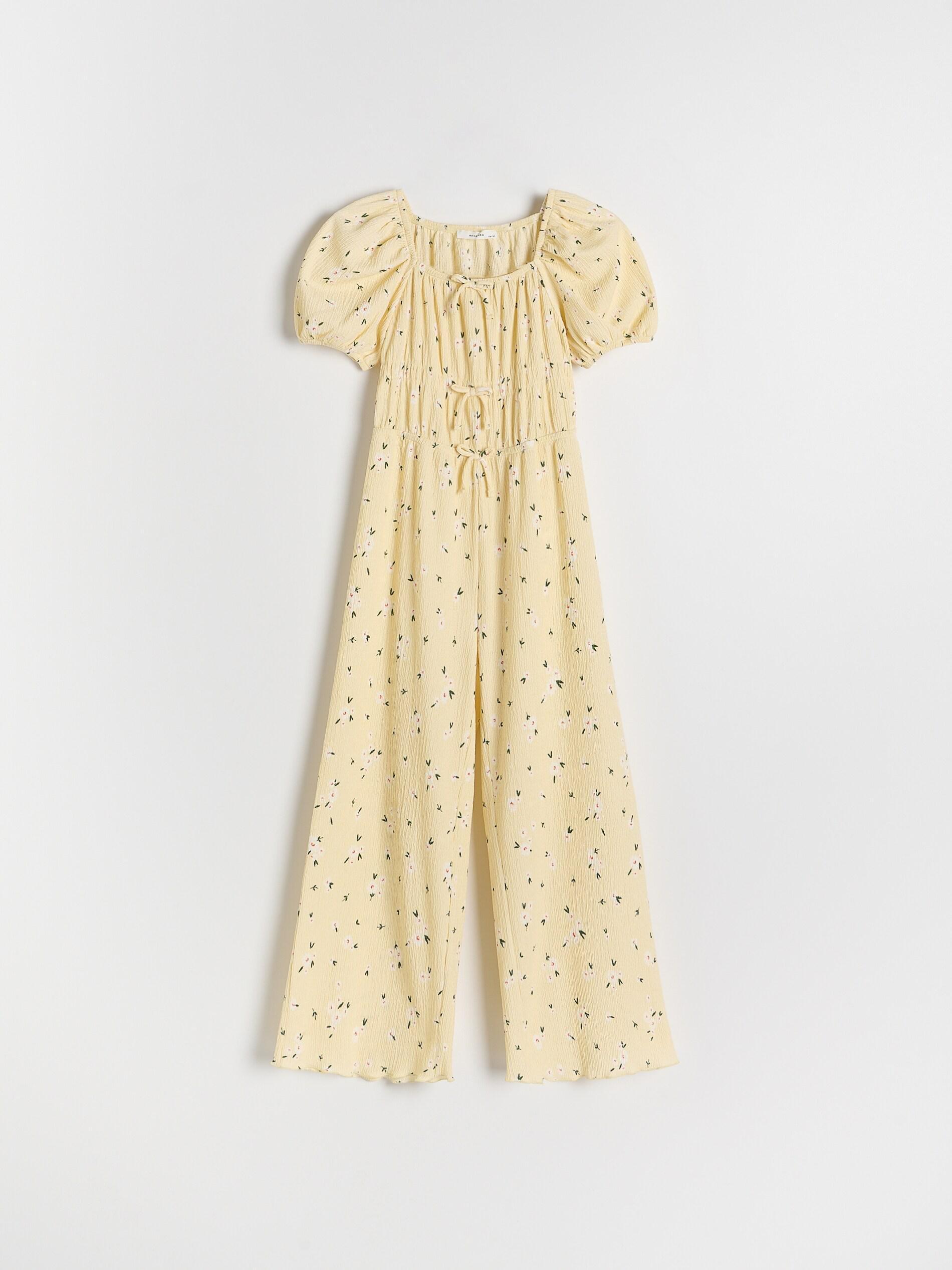 Yellow Patterned Jumpsuit, , large image number 2