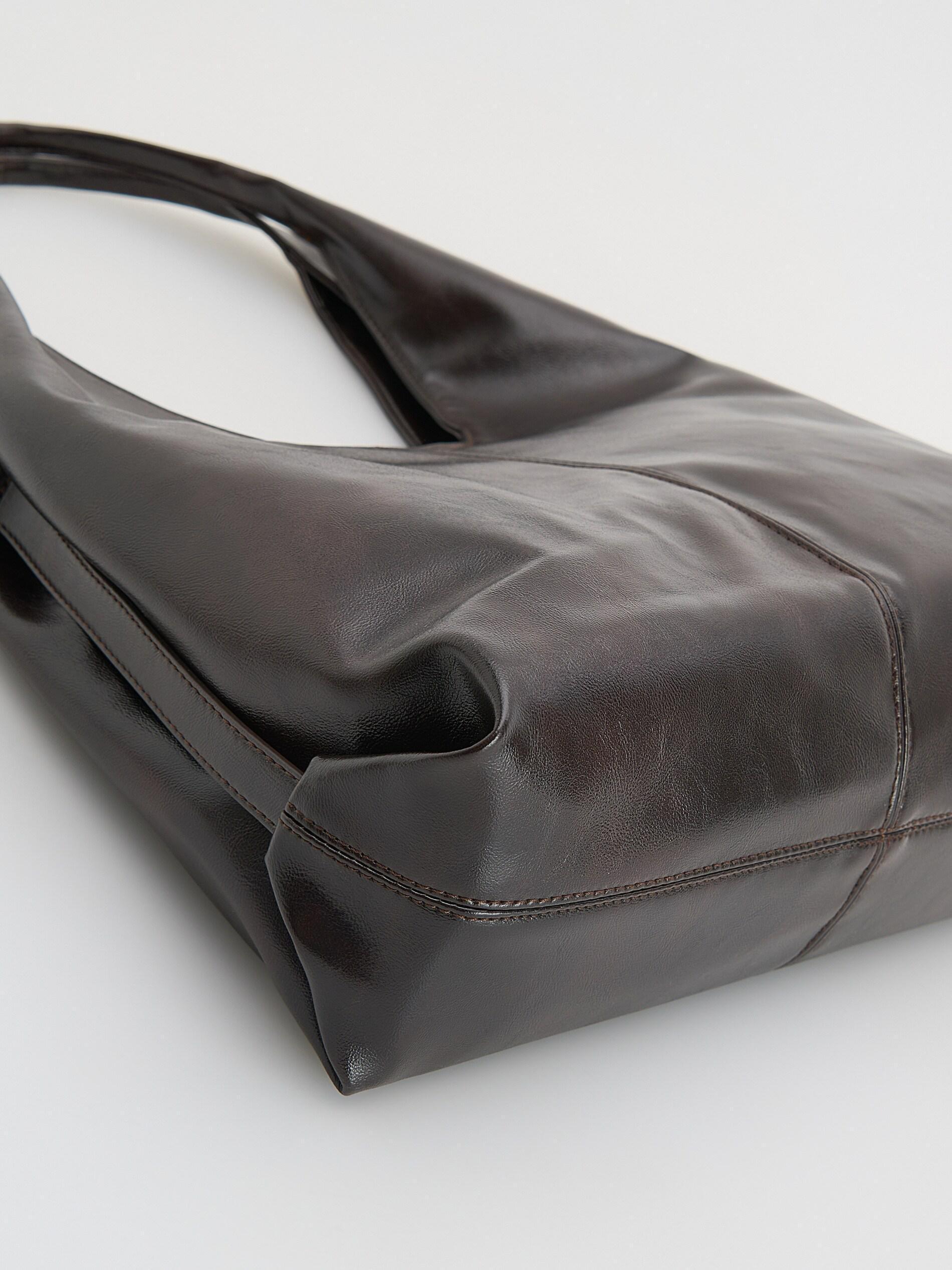 Hobo bag, Burgundy, large image number 2