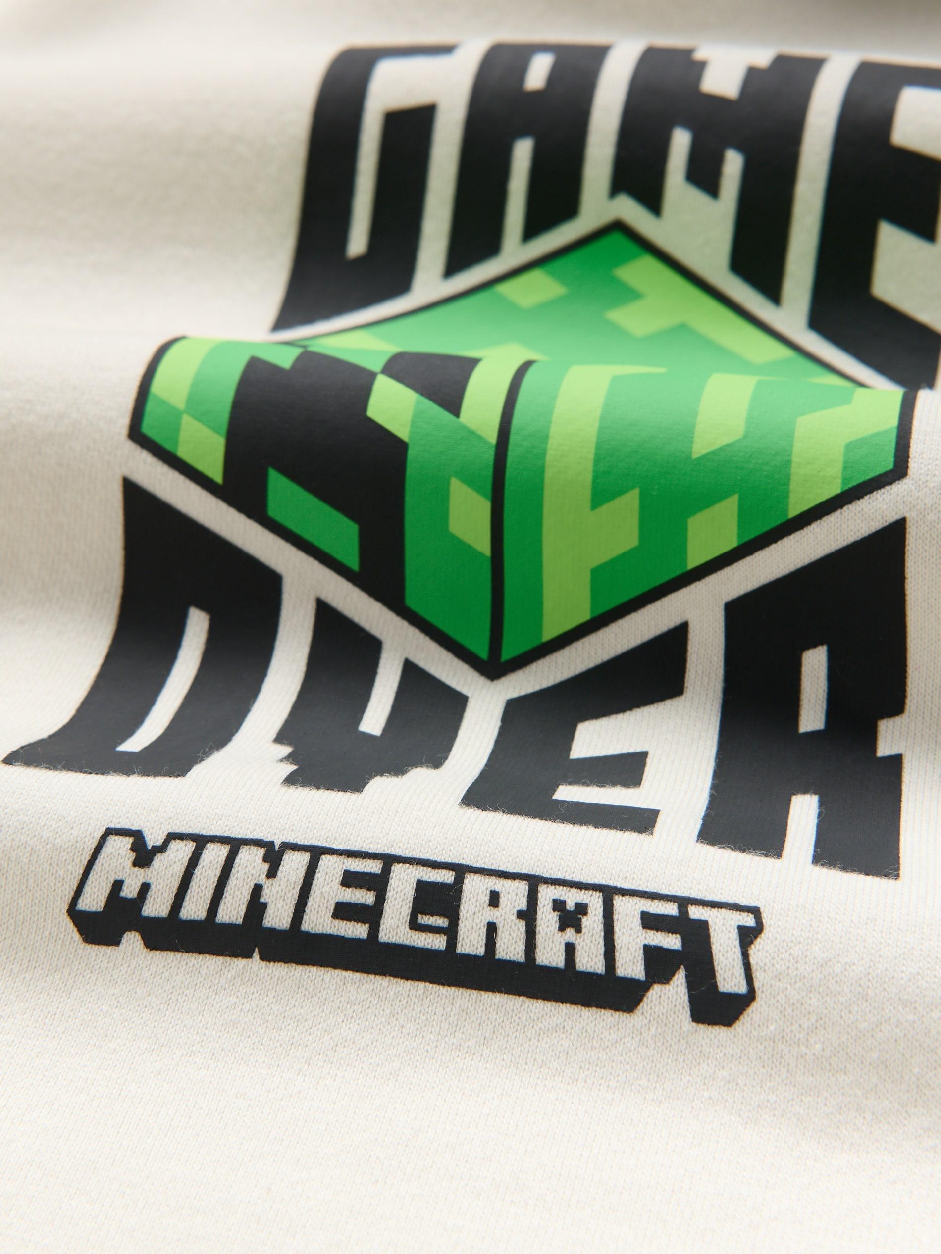 Cream Minecraft Hoodie, Ivory, medium