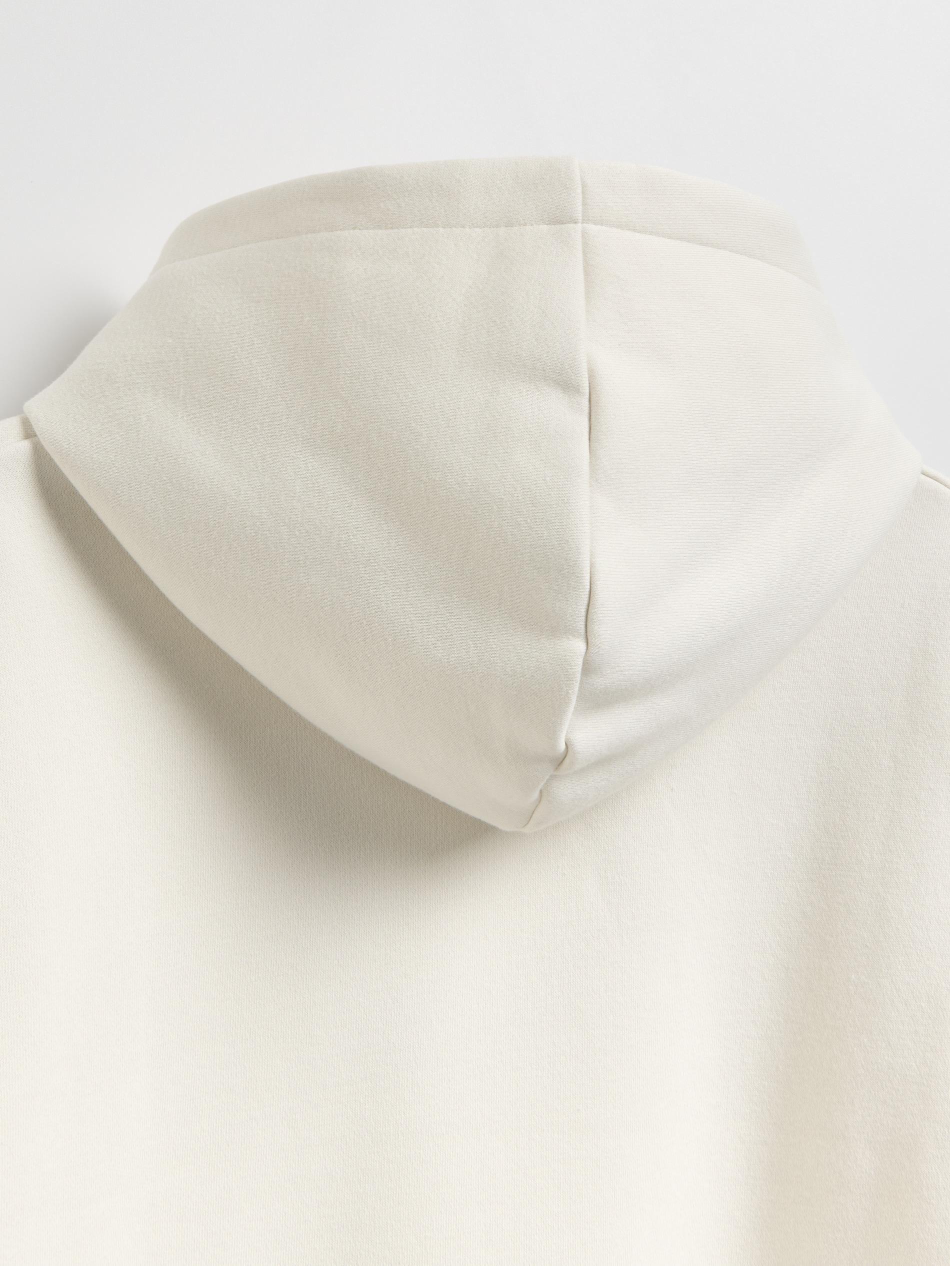 Cream Minecraft Hoodie, Ivory, large image number 3