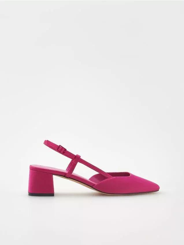 Purple High-Heeled Pumps, , large image number 0