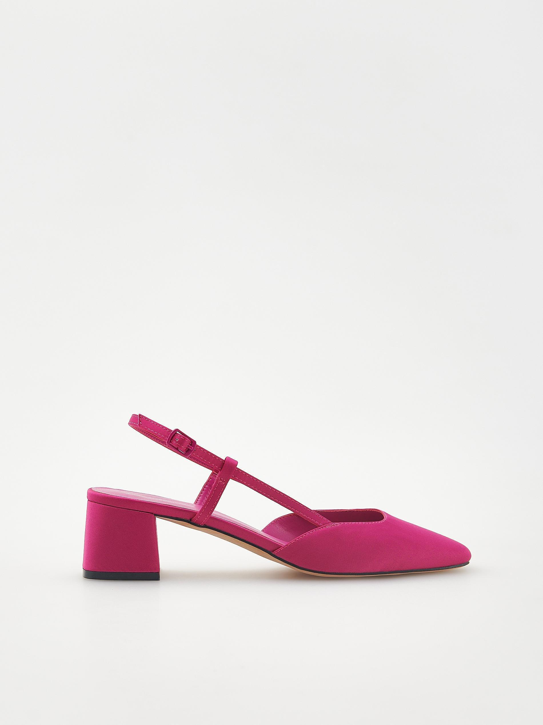 Purple High-Heeled Pumps, , large image number 1