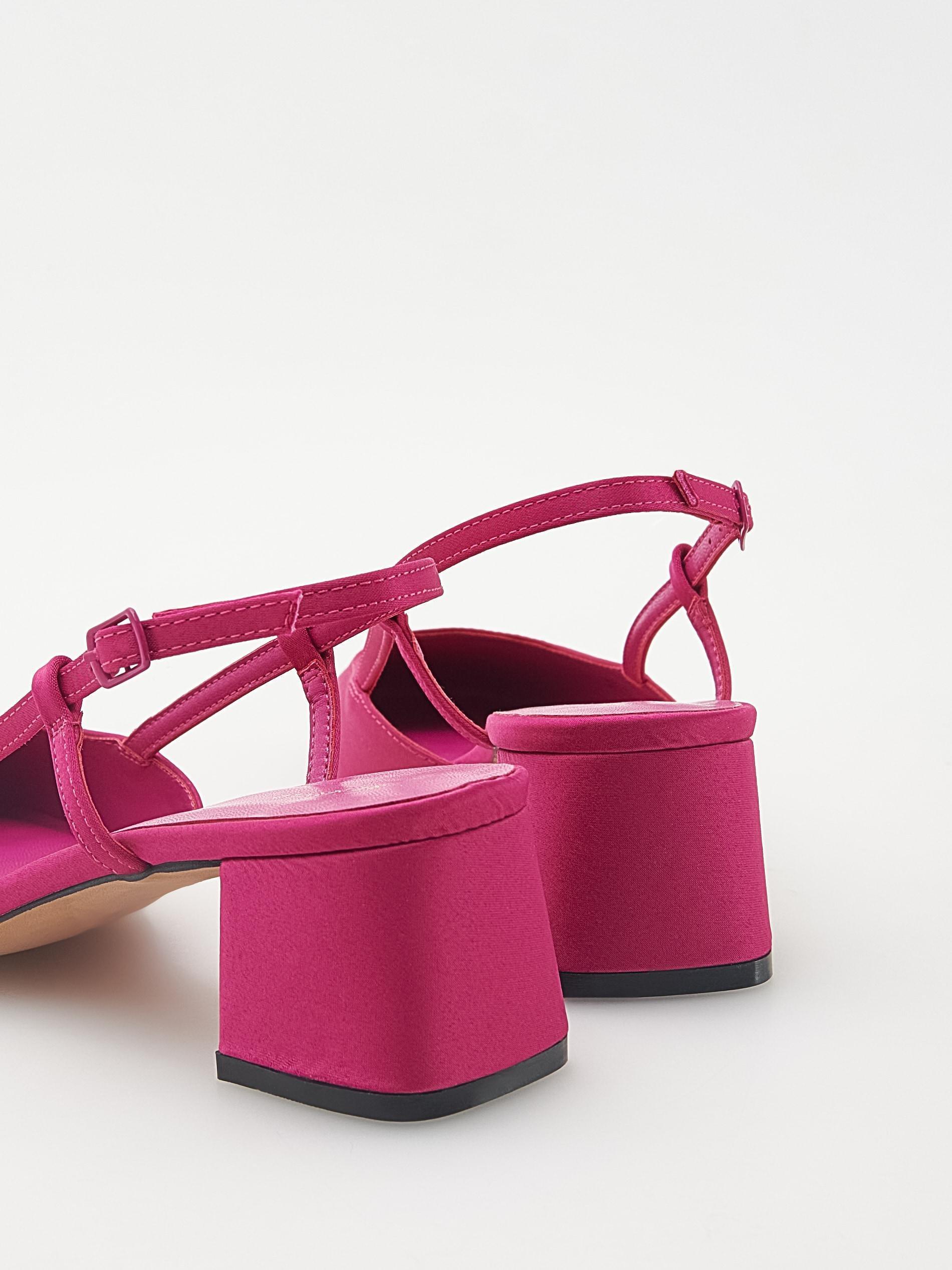 Purple High-Heeled Pumps, , large image number 3