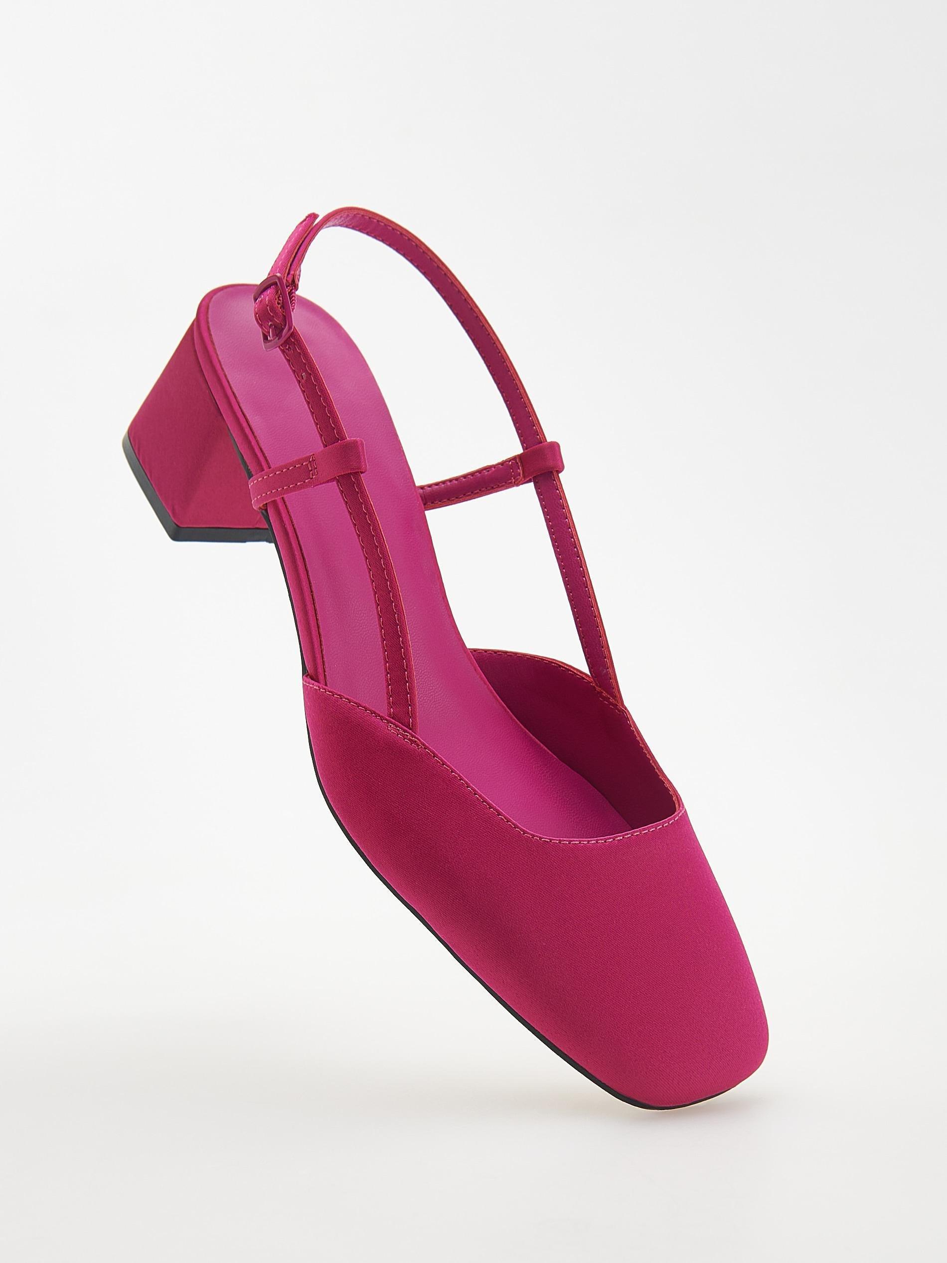 Purple High-Heeled Pumps, , large image number 4