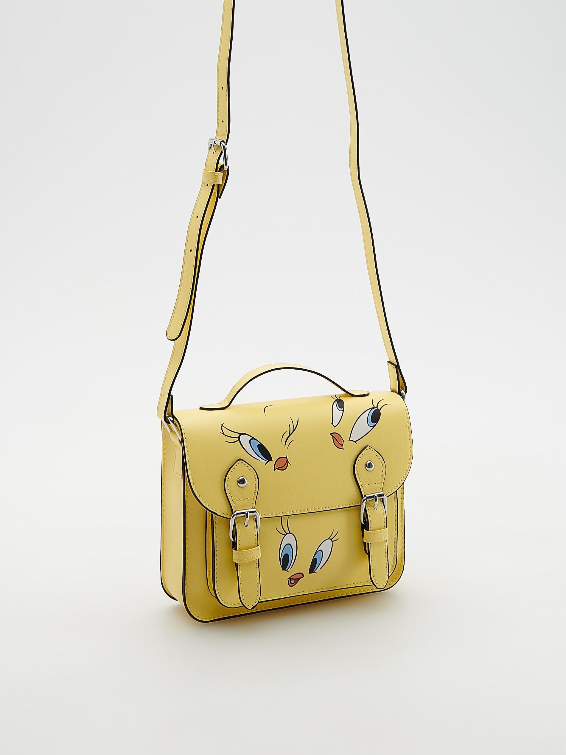 Yellow Handbag Briefcase Tweety, Kids Girl, , large image number 2