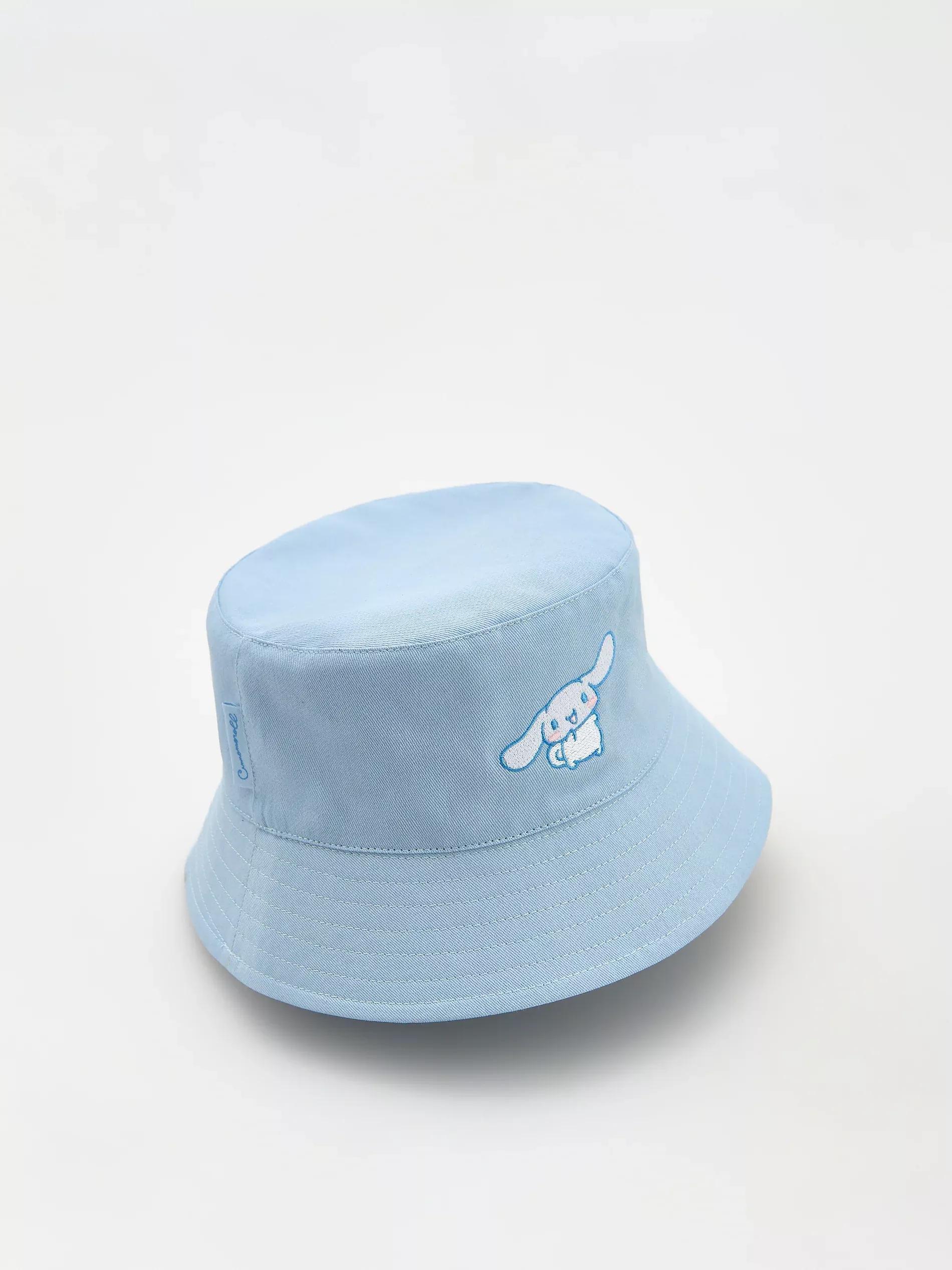 Blue Bucket Hat, Kids Girls, , large image number 0
