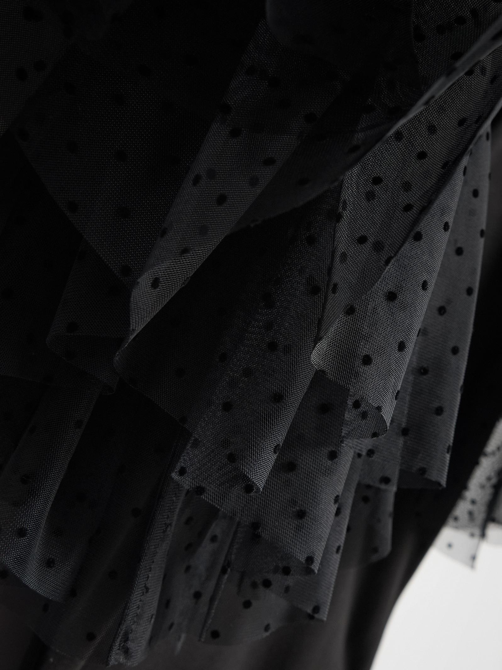 Black Body With Decorative Sleeves, Black, large image number 5