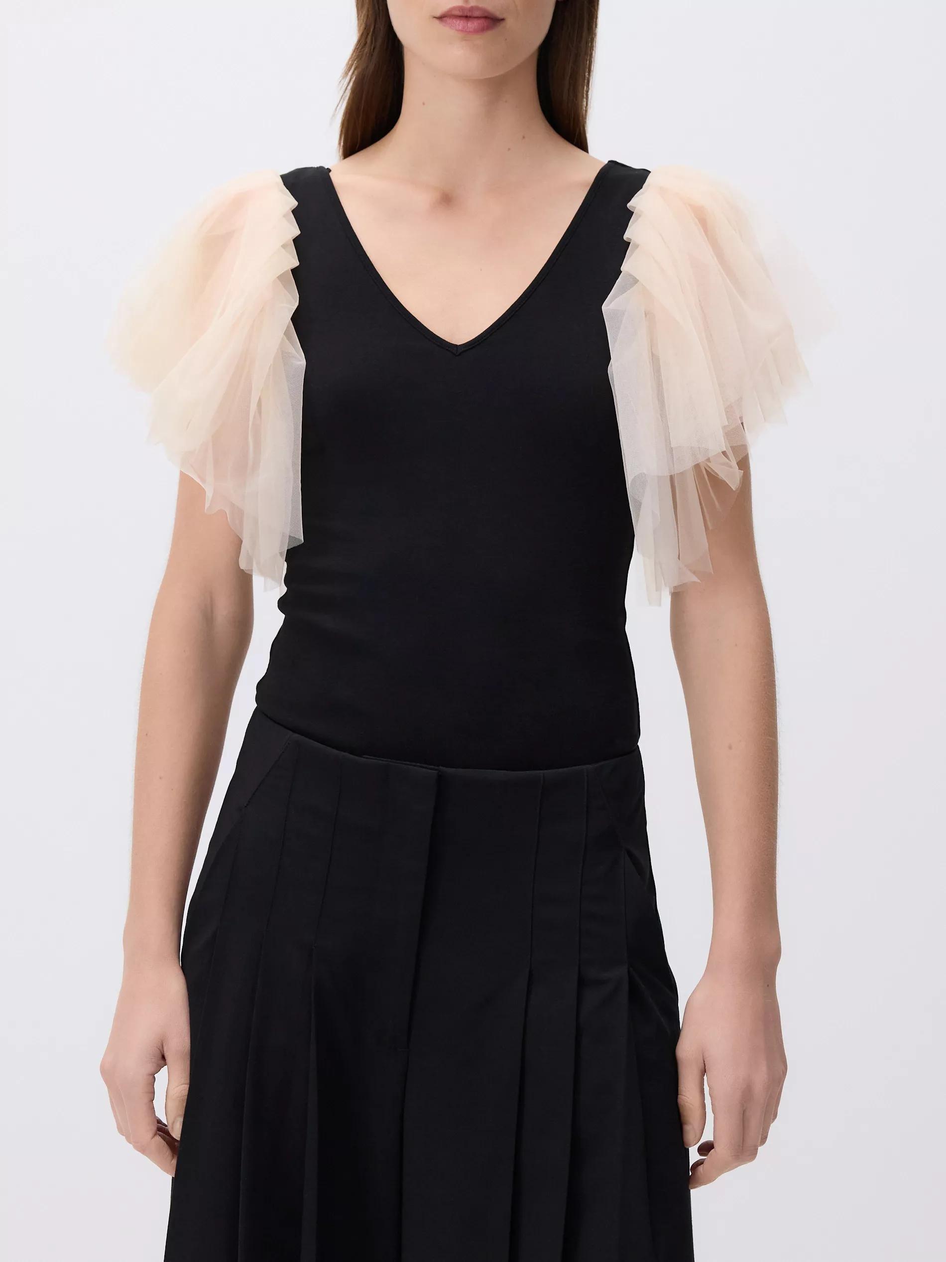 Multicolour Body With Decorative Sleeves, Multicolor, large image number 1