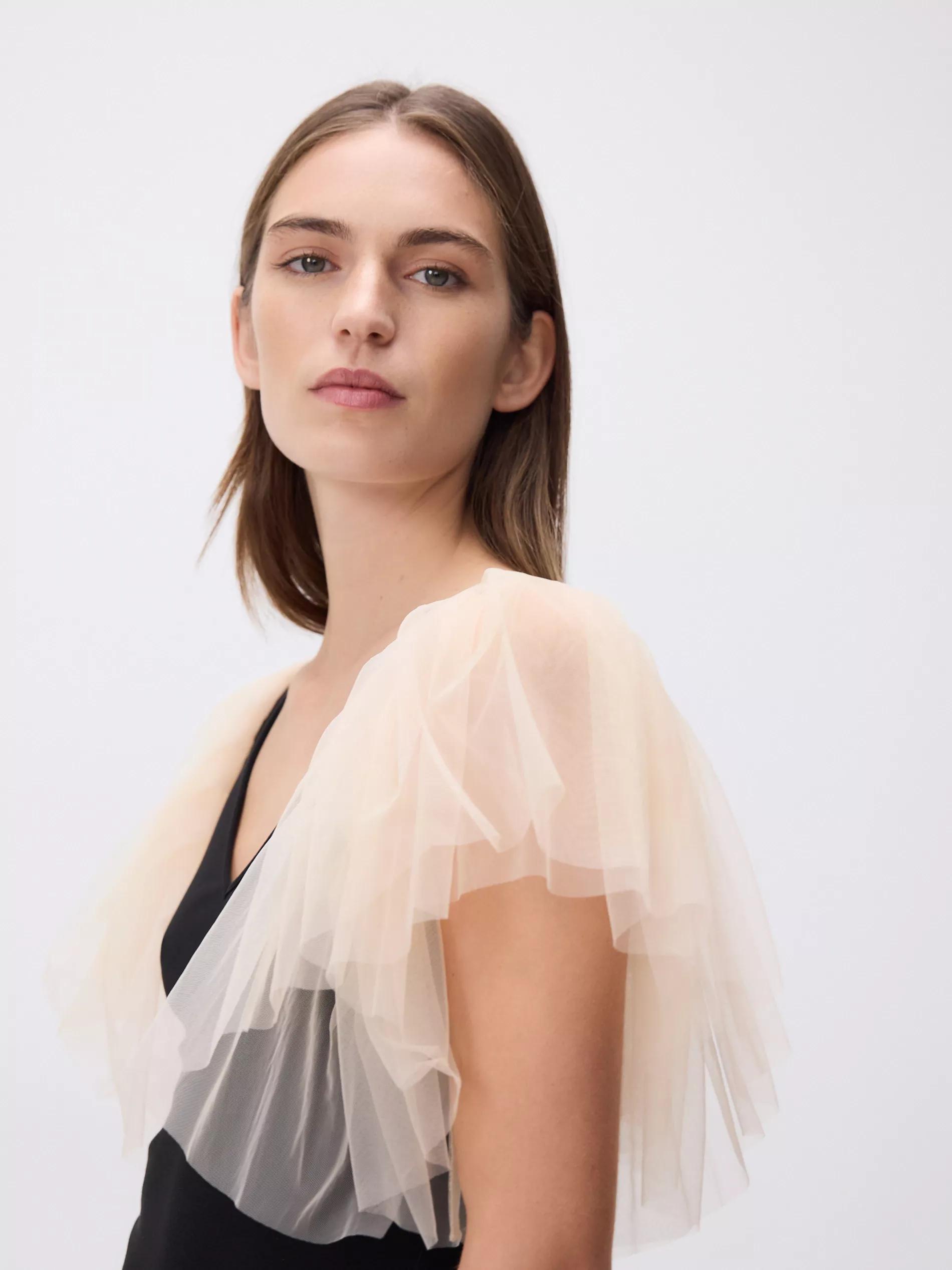 Multicolour Body With Decorative Sleeves, Multicolor, large image number 2