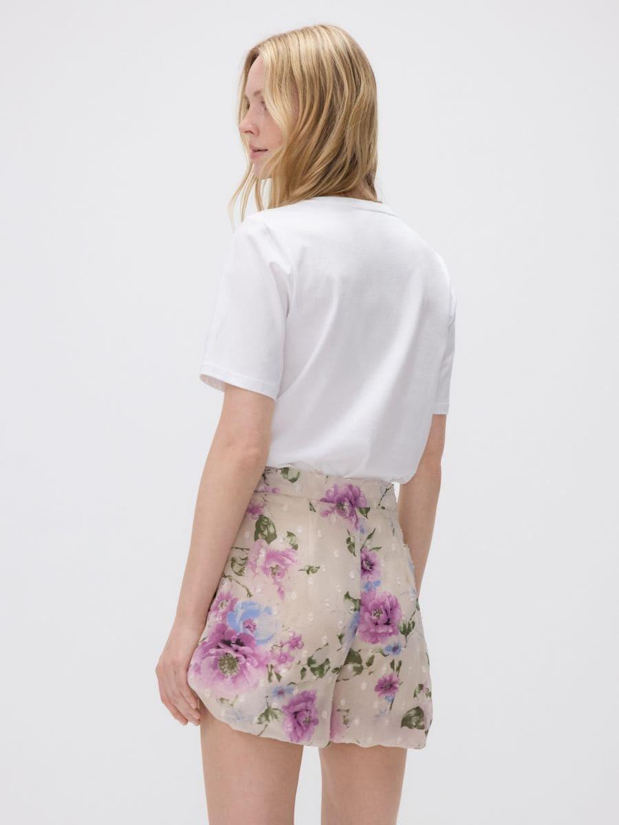 Multicolour Puff Shorts, , large image number 2