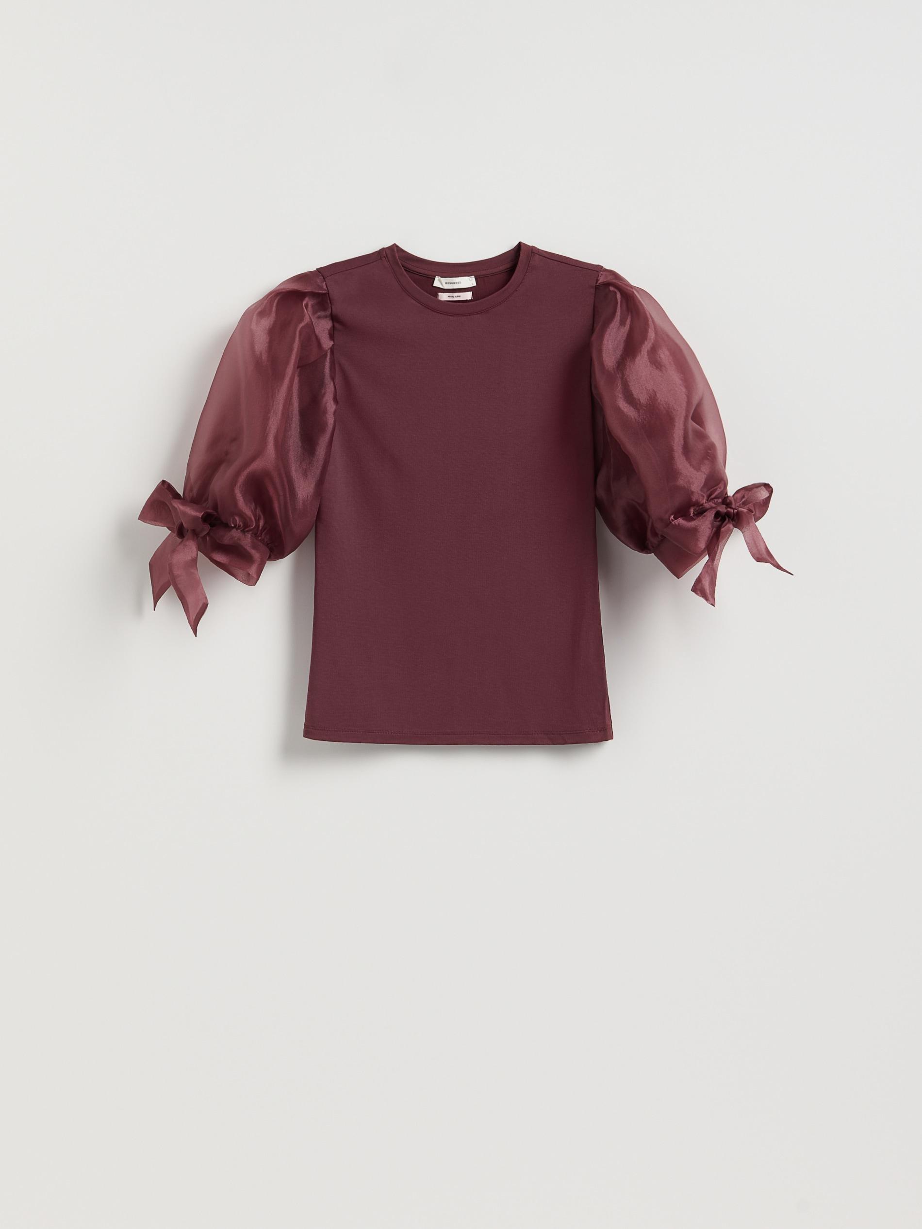 Maroon Modal Rich Top, Burgundy, large image number 4