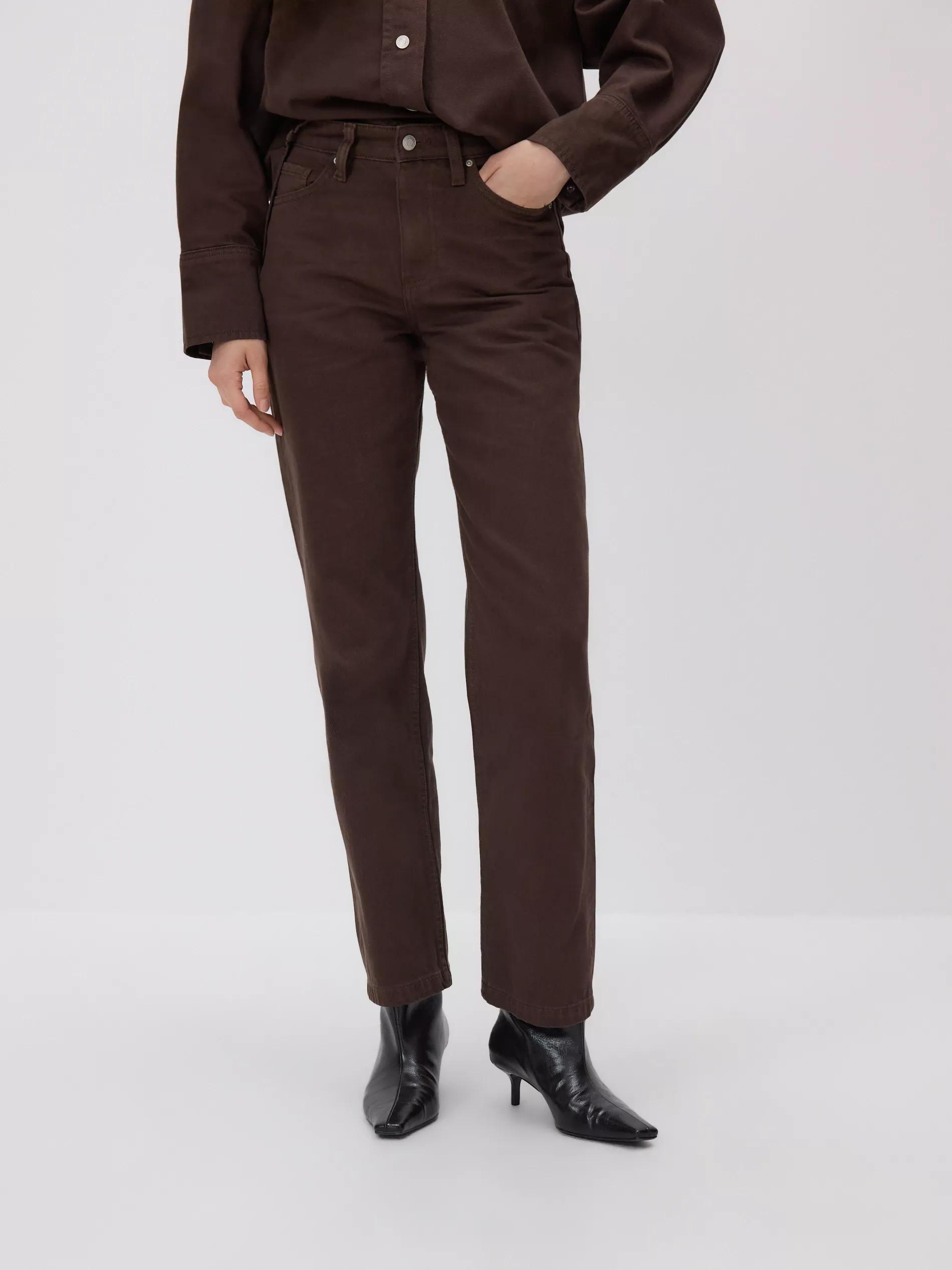 DARK GREY JEANS Straight fit jeans, 7401_89J, large image number 1