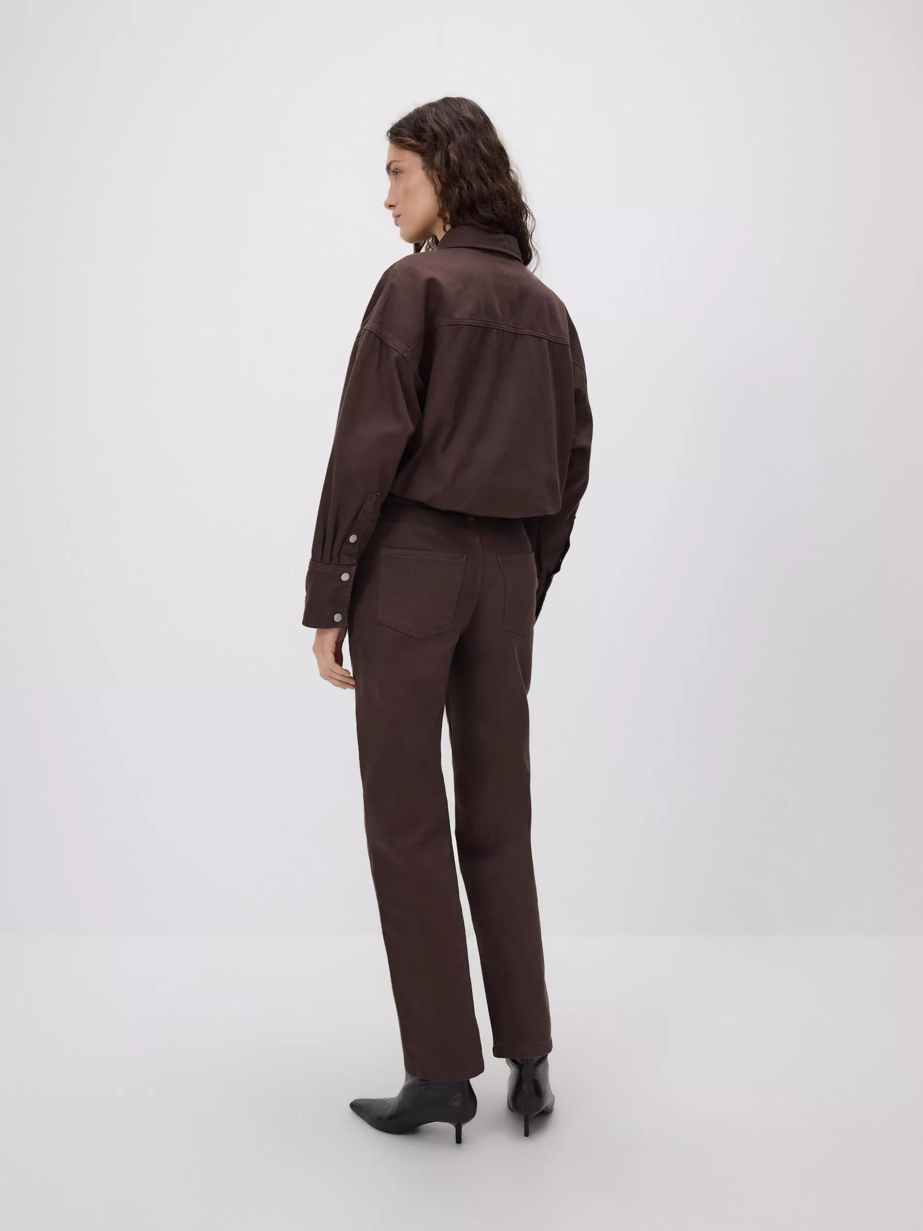 DARK GREY JEANS Straight fit jeans, 7401_89J, large image number 2