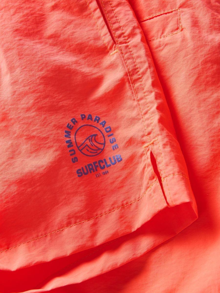 Orange Swim Shorts, , large image number 1
