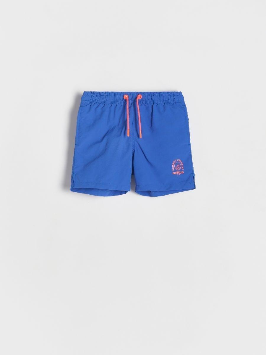 Navy Swim Shorts, , medium