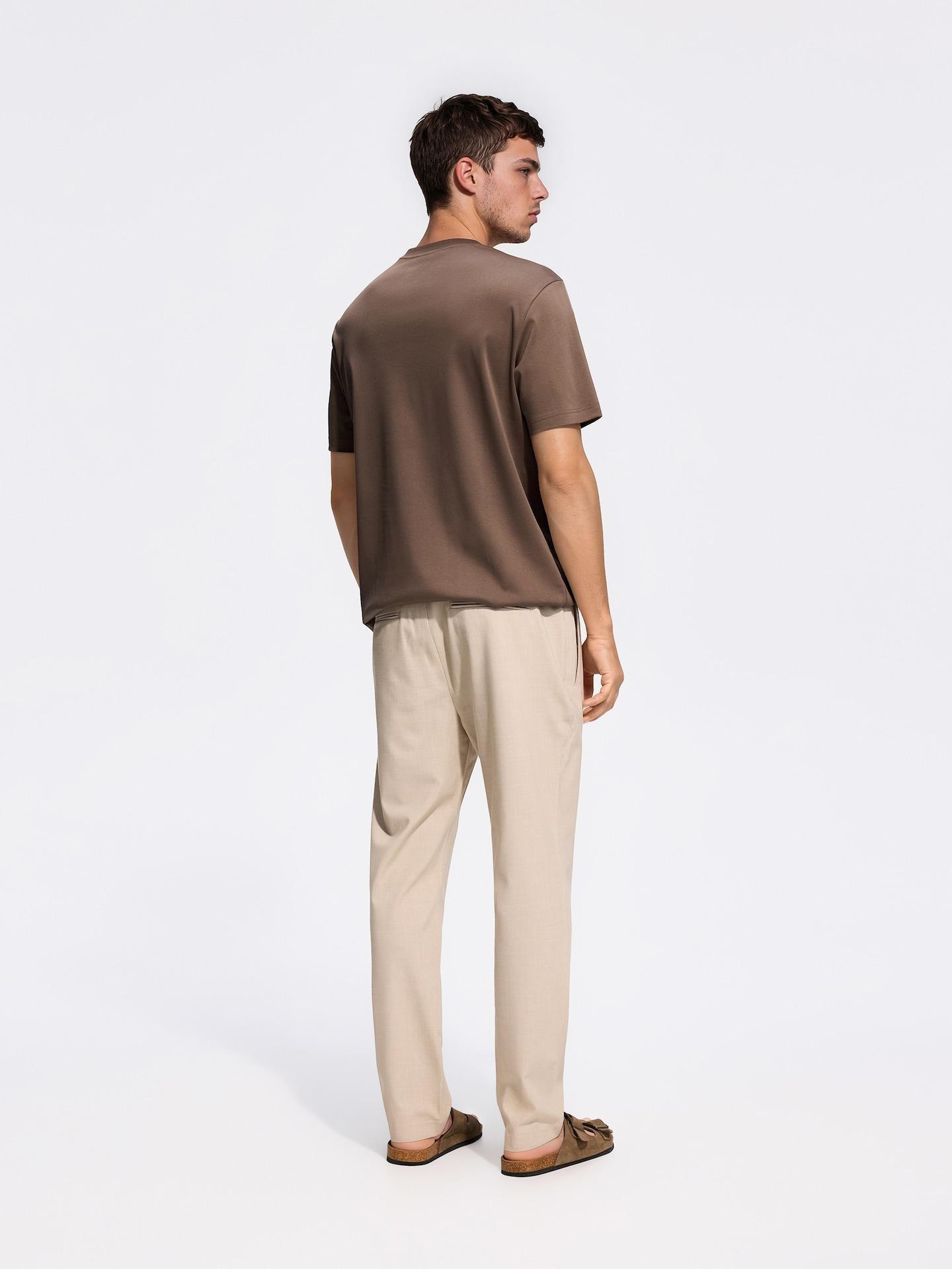 Beige Joggers, Beige, large image number 2