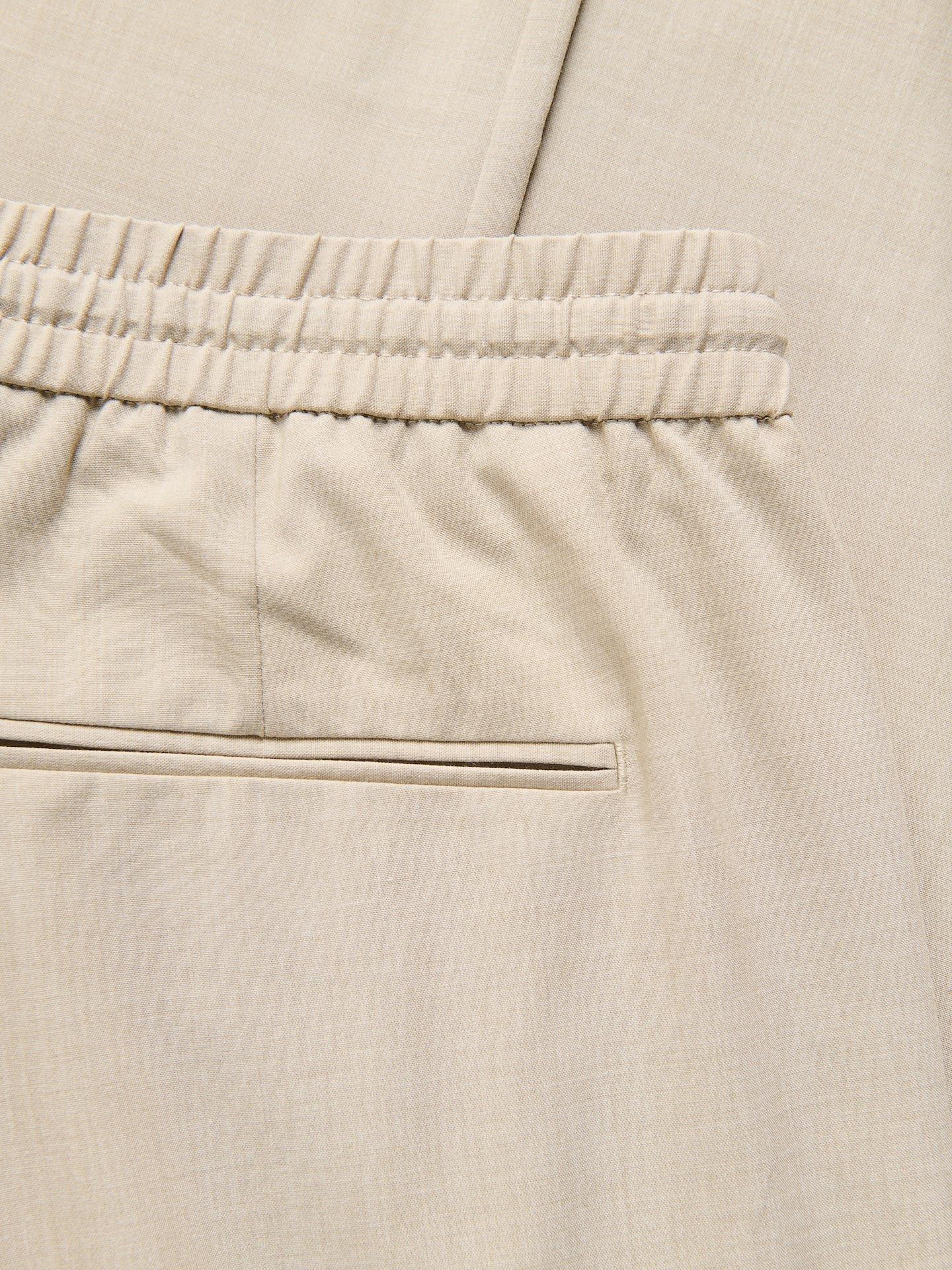 Beige Joggers, Beige, large image number 6