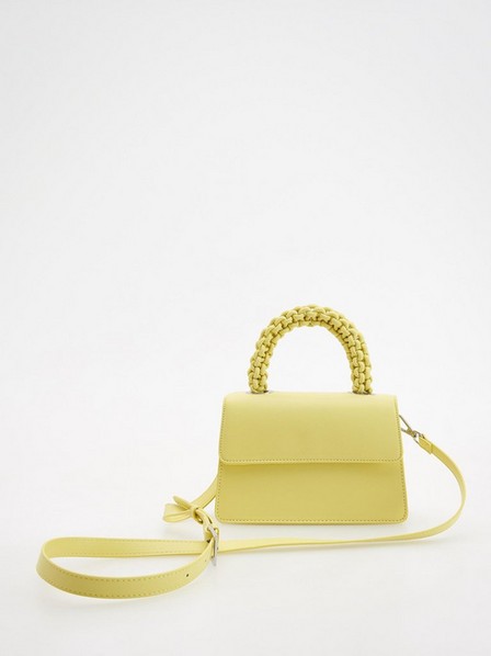 Reserved - Green Faux Leather Bag