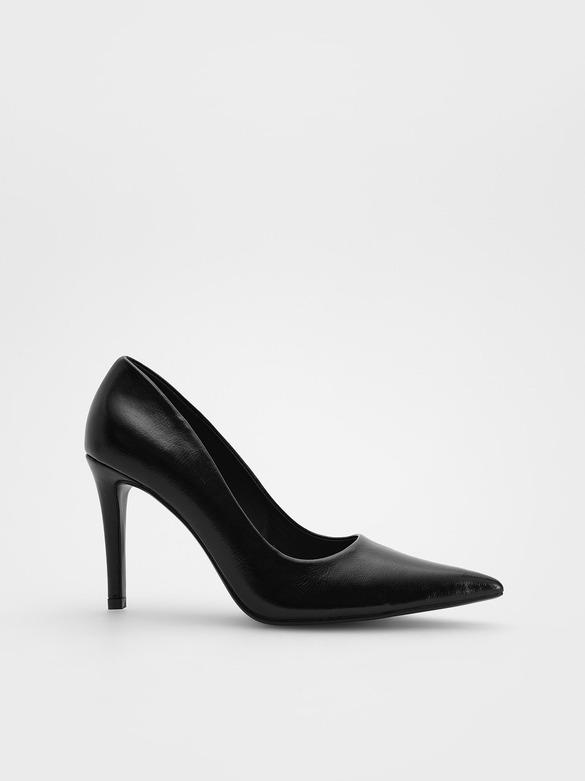 Black High Heel Pumps, , large image number 2