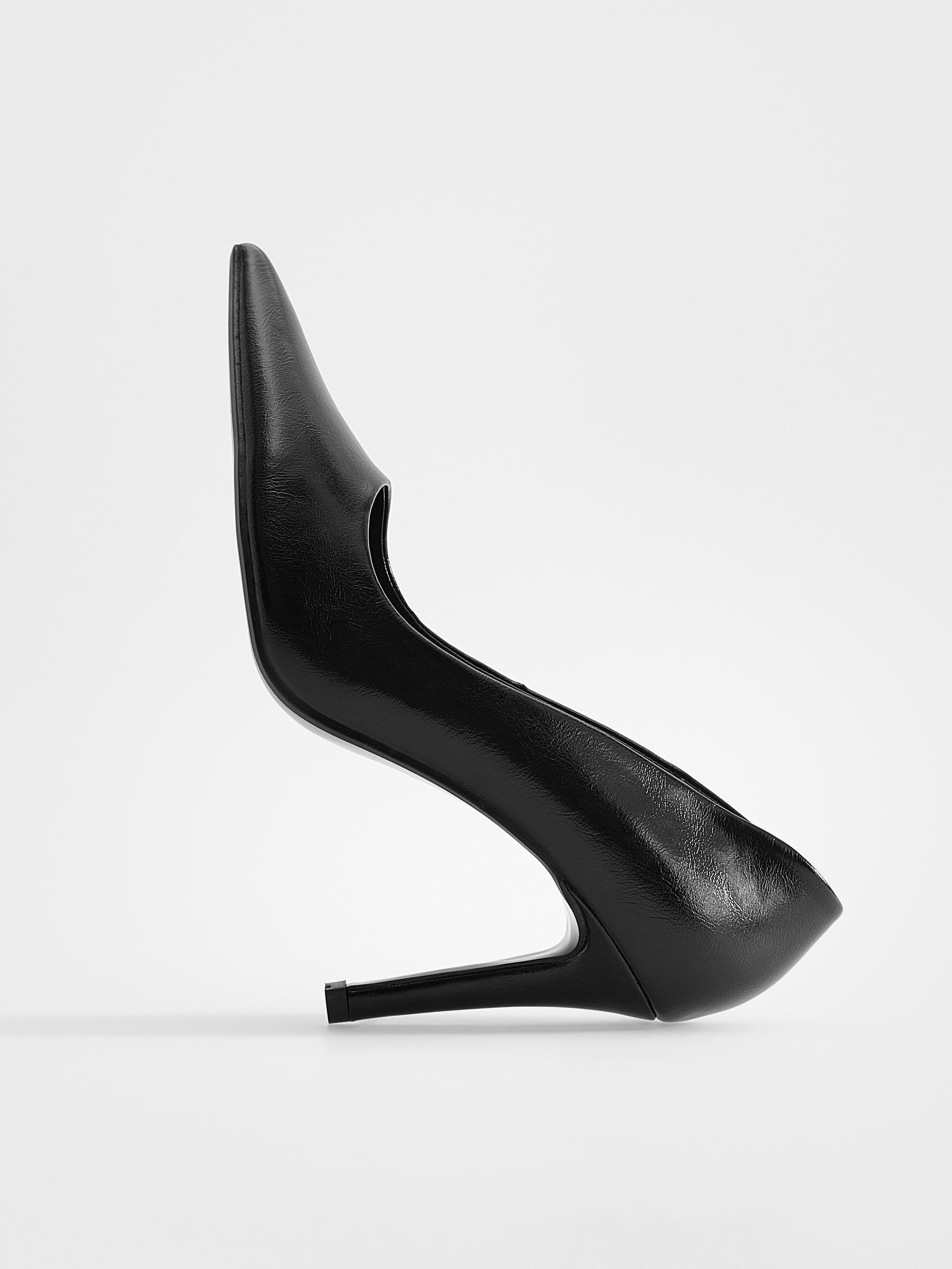 Black High Heel Pumps, , large image number 3