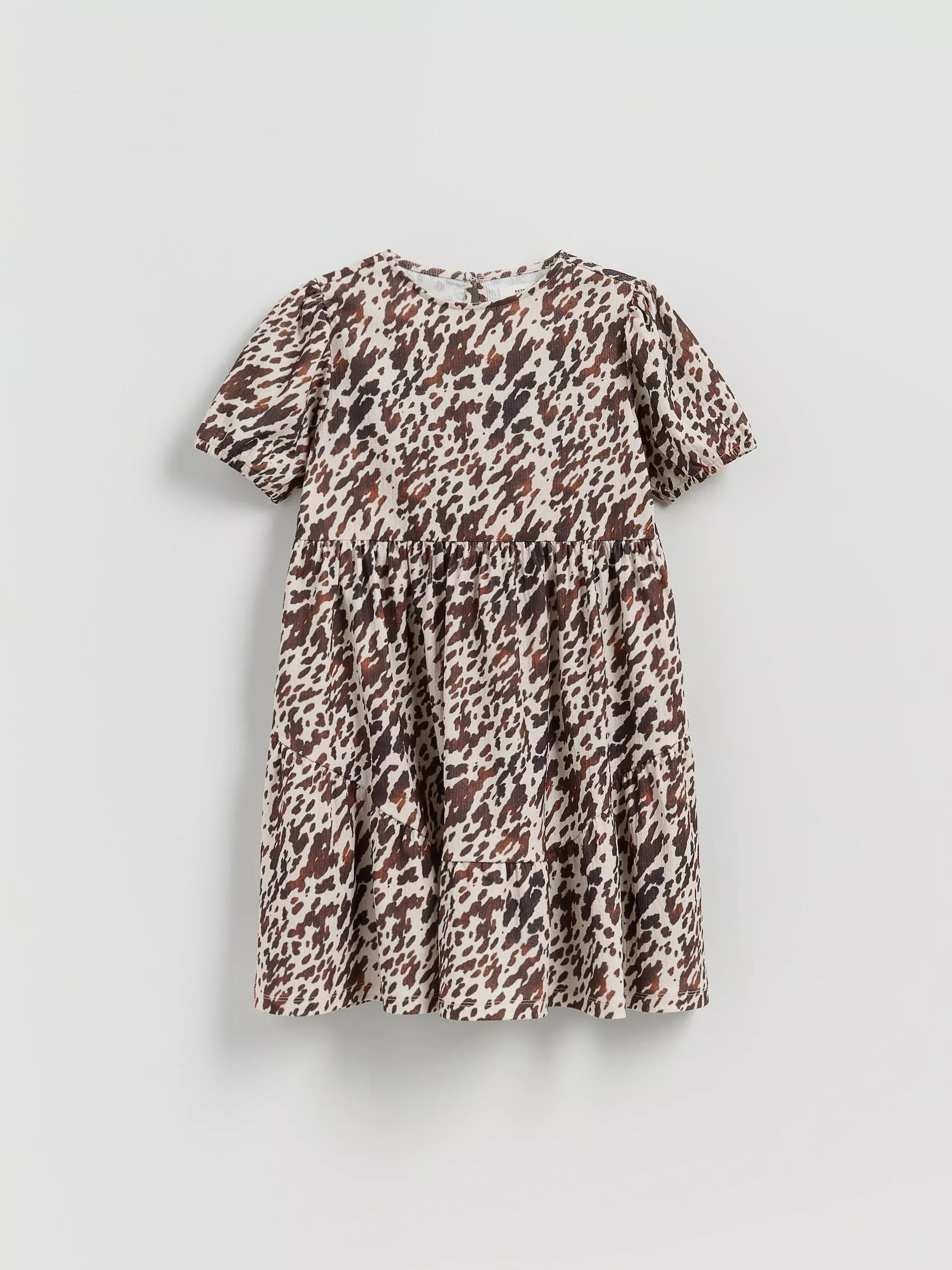 GIRLS` DRESS MULTICOLOR, Multicolor, medium