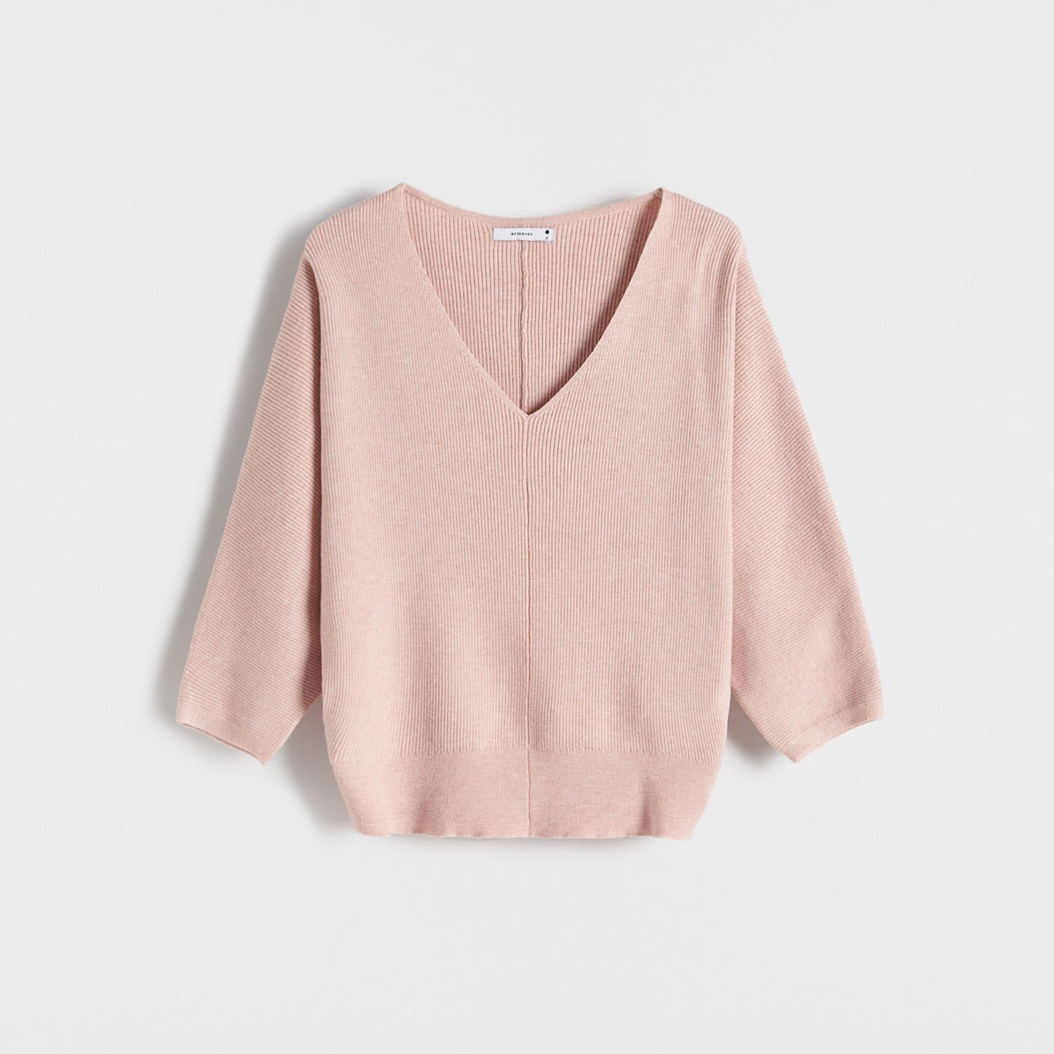 Pink Viscose Rich Jumper, , large image number 3