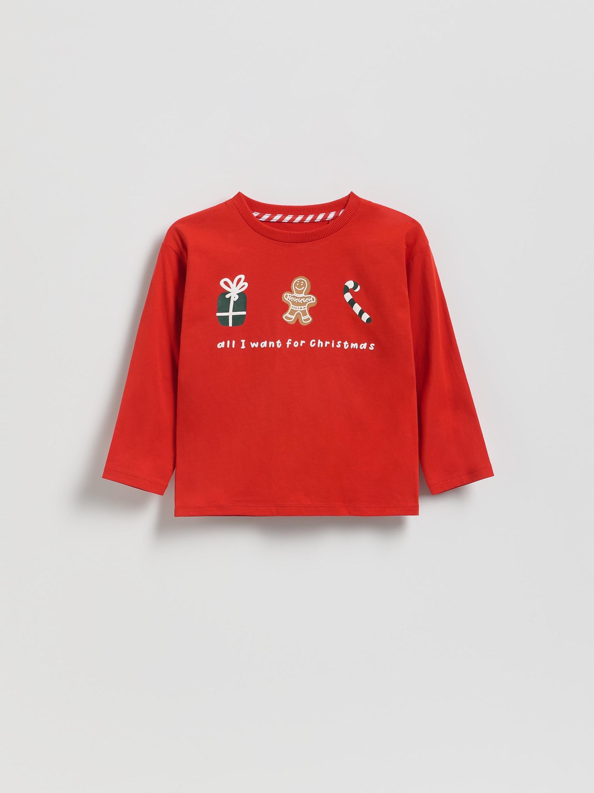 Red Cotton Longsleeve 2 Pack, Red, medium