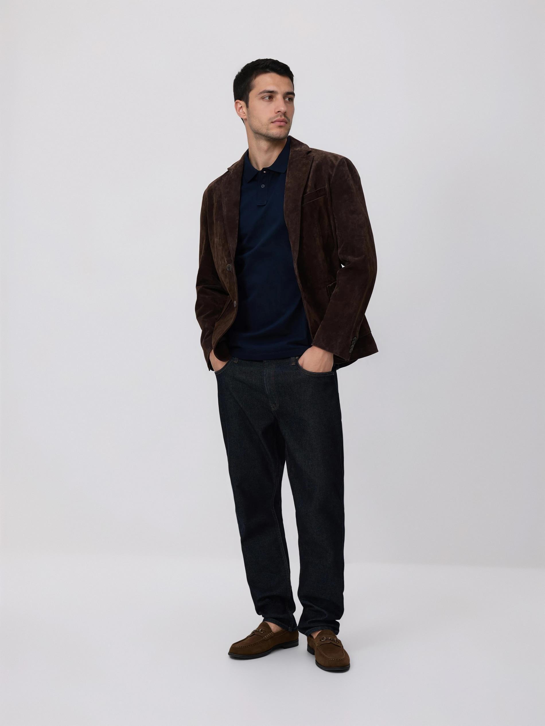 Navy Polo, Navy, medium