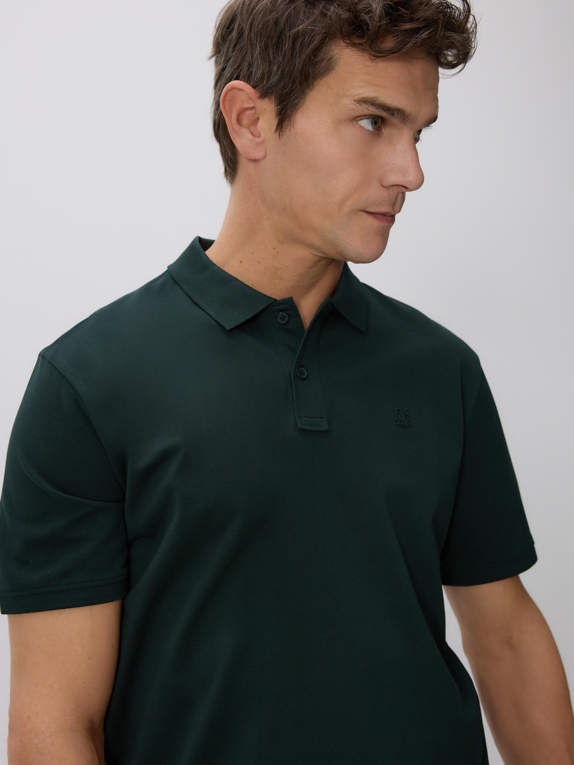 Green Polo, Khaki, medium