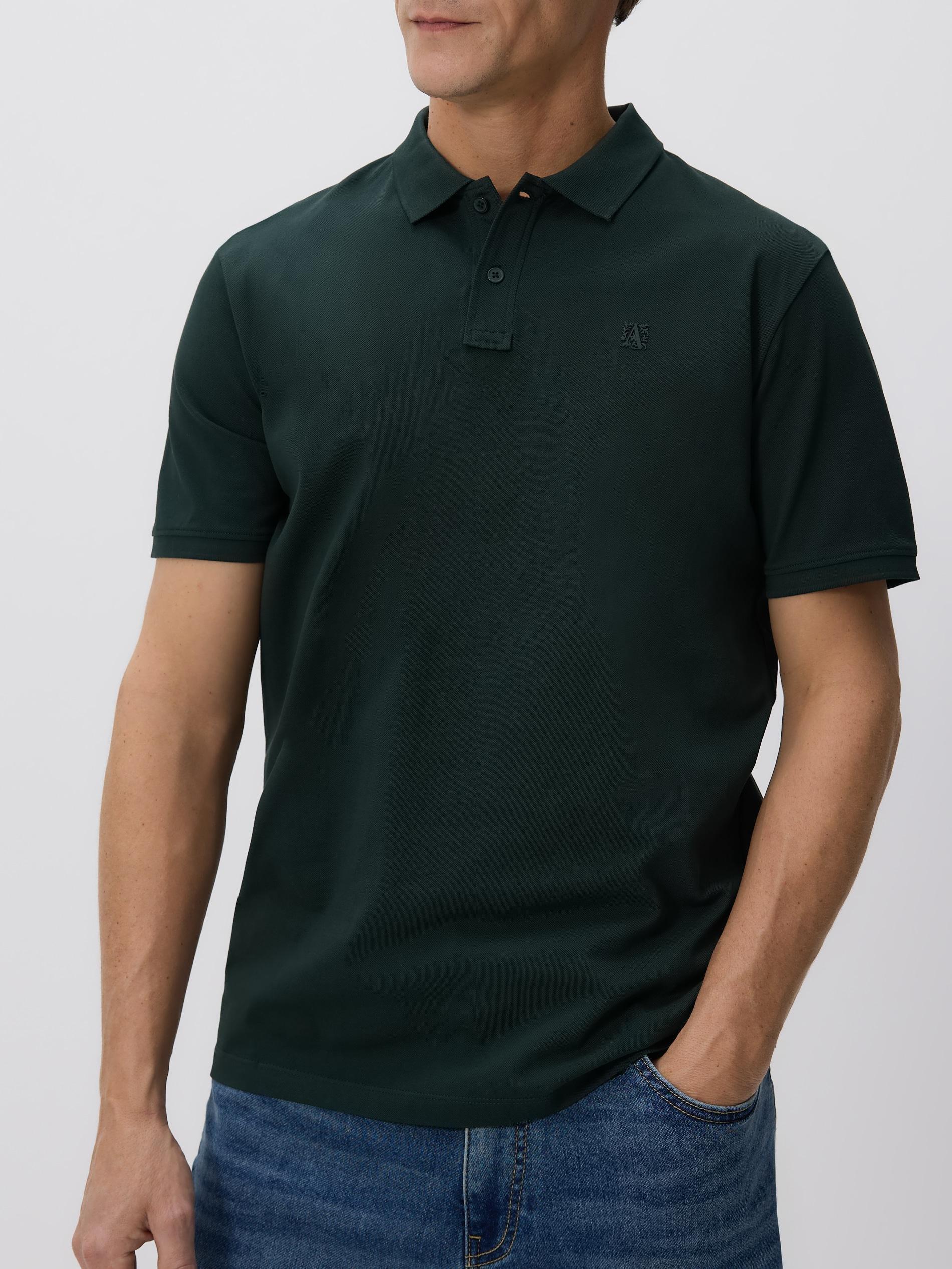 Green Polo, Khaki, large image number 1